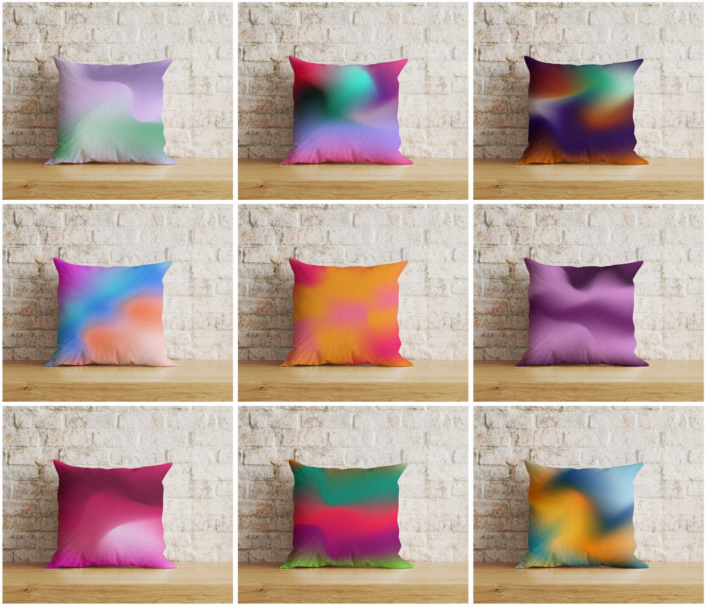 Onay Home Textile Abstract Boho Cushion Cover Boho Colorful Pillow Cover