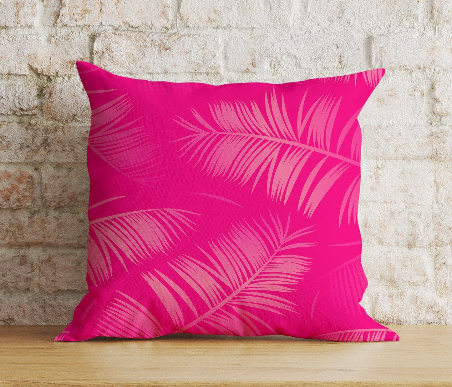 Onay 3 / 12 x 12 inch (30 x 30 cm) Double Side Abstract Boho Fuchsia Modern Cushion Covers