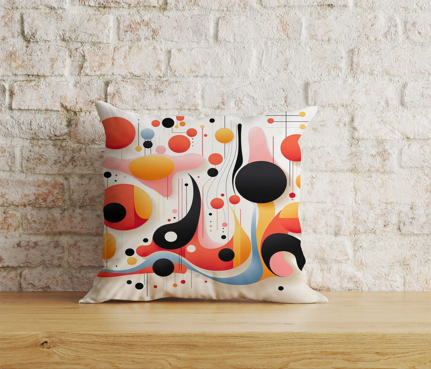 Onay Home Textile 3 / 12 x 12 inch (30 x 30 cm) Double Side Abstract Colorful Cushion Cover Bedroom Pillow Cover