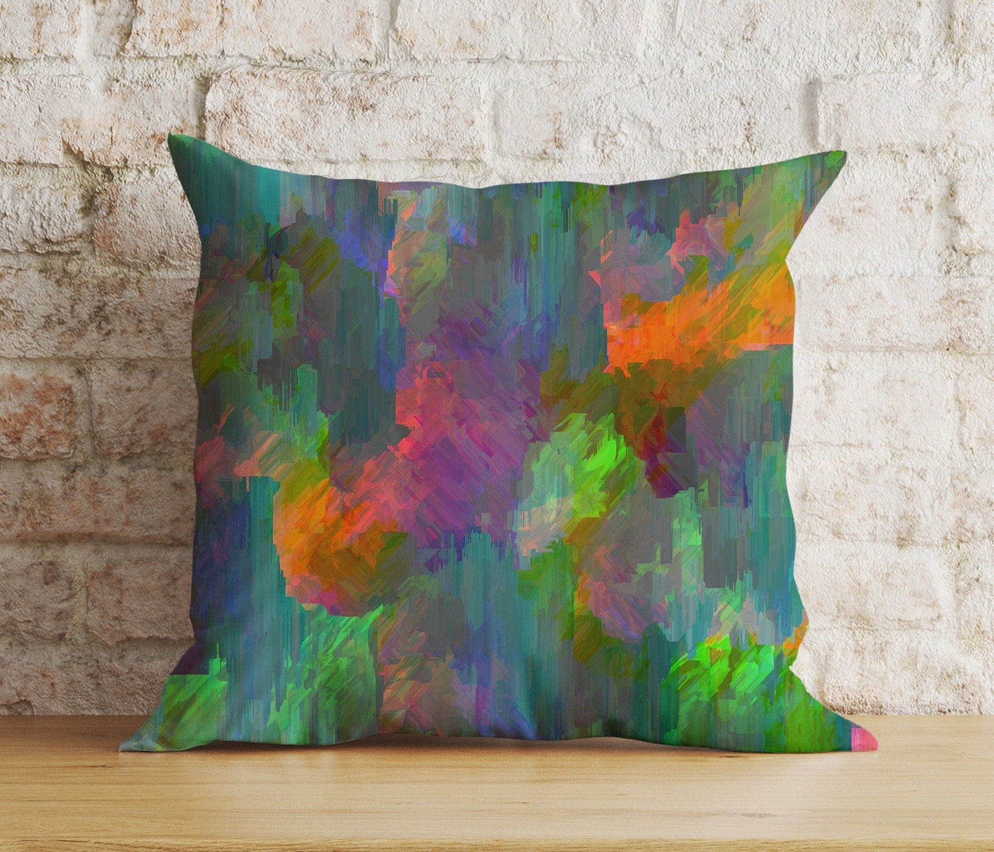 Onay 6 / 12 x 12 inch (30 x 30 cm) Double Side Abstract Colorful Cushion Covers Mid Century Cushion Case