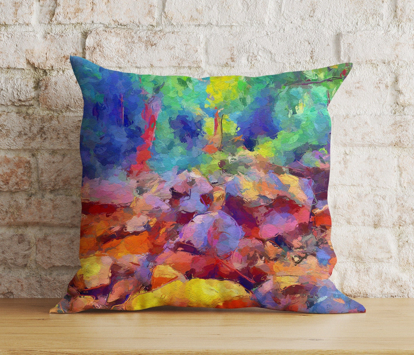 Onay 5 / 12 x 12 inch (30 x 30 cm) Double Side Abstract Colorful Cushion Covers Mid Century Cushion Case