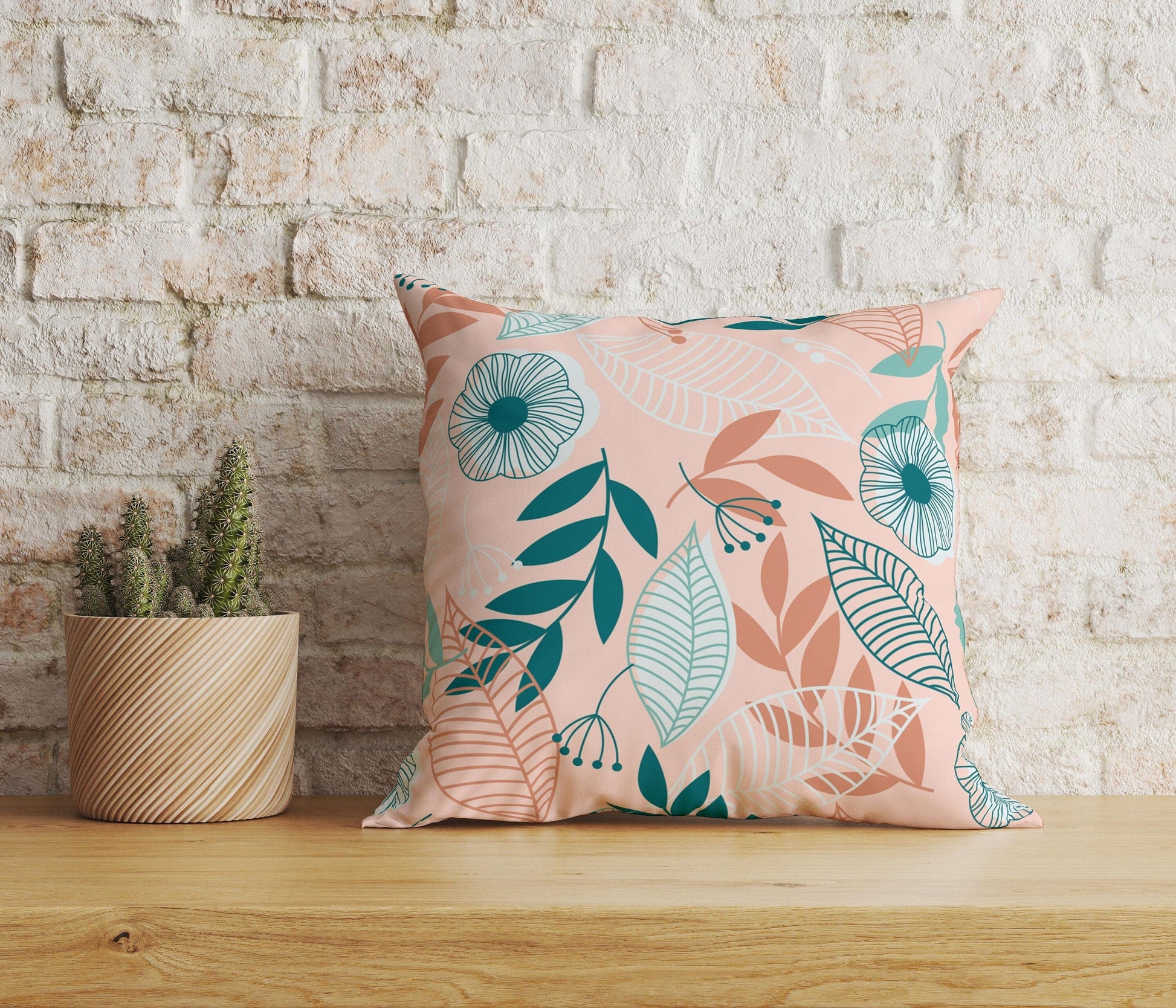 Onay Home Textile 6 / 12 x 12 inch (30 x 30 cm) Double Side Abstract Cushion Cover UK Decorative Waist Pillow Cover
