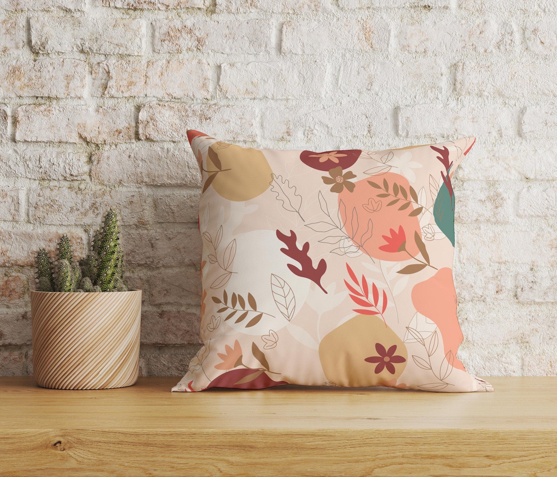 Onay Home Textile 5 / 12 x 12 inch (30 x 30 cm) Double Side Abstract Cushion Cover UK Decorative Waist Pillow Cover