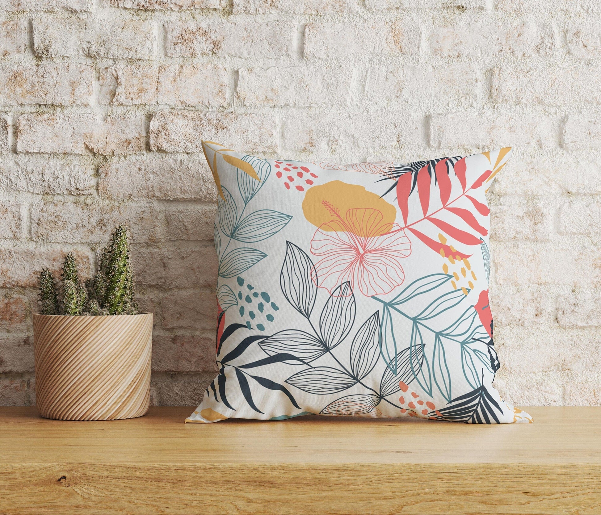 Onay Home Textile 3 / 12 x 12 inch (30 x 30 cm) Double Side Abstract Cushion Cover UK Decorative Waist Pillow Cover