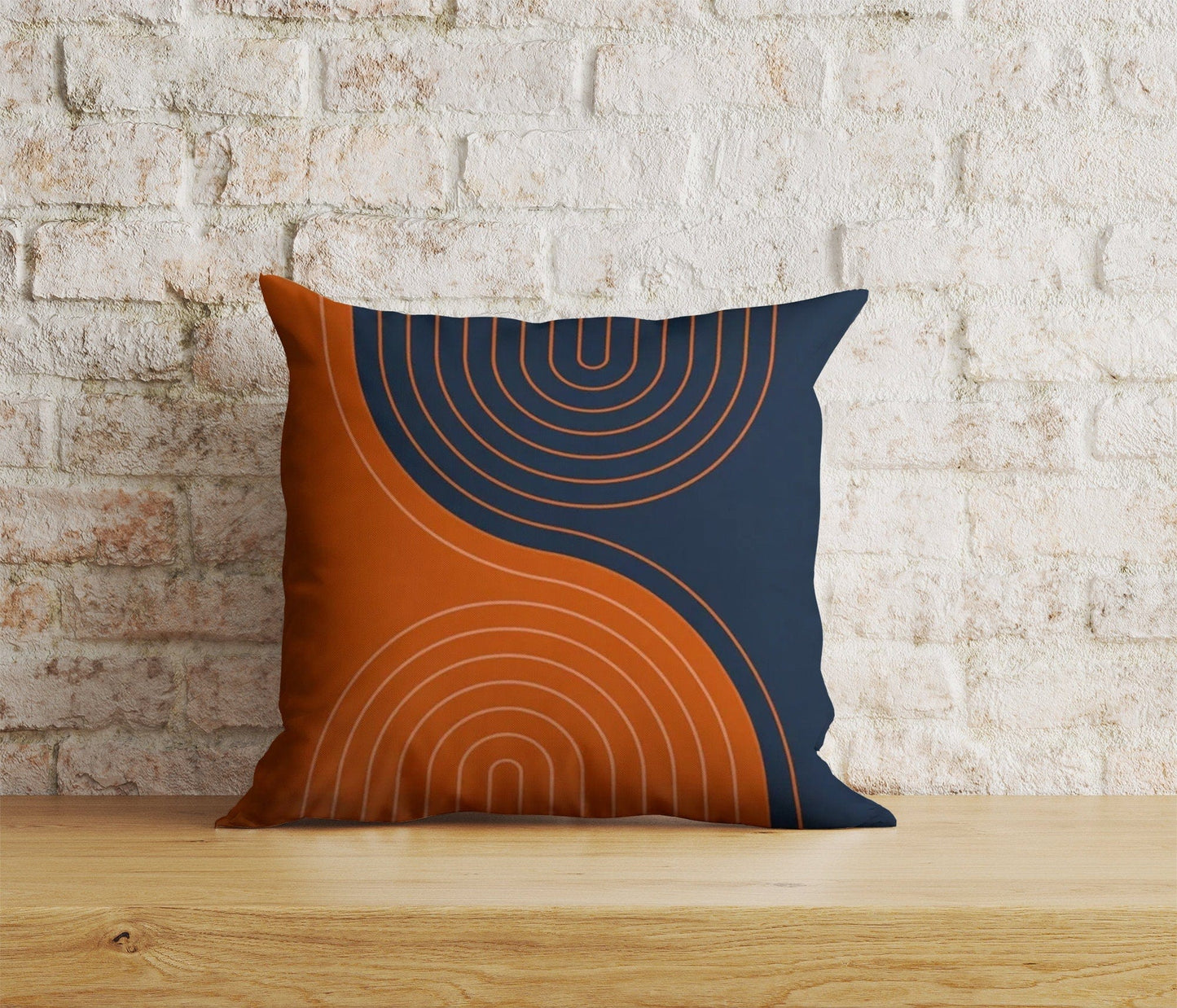 Onay Home Textile Abstract Geometric Cushion Cover Mid Century Modern Stripe
