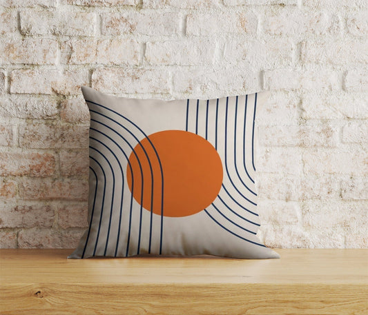 Onay Home Textile Abstract Geometric Cushion Cover Mid Century Modern Stripe