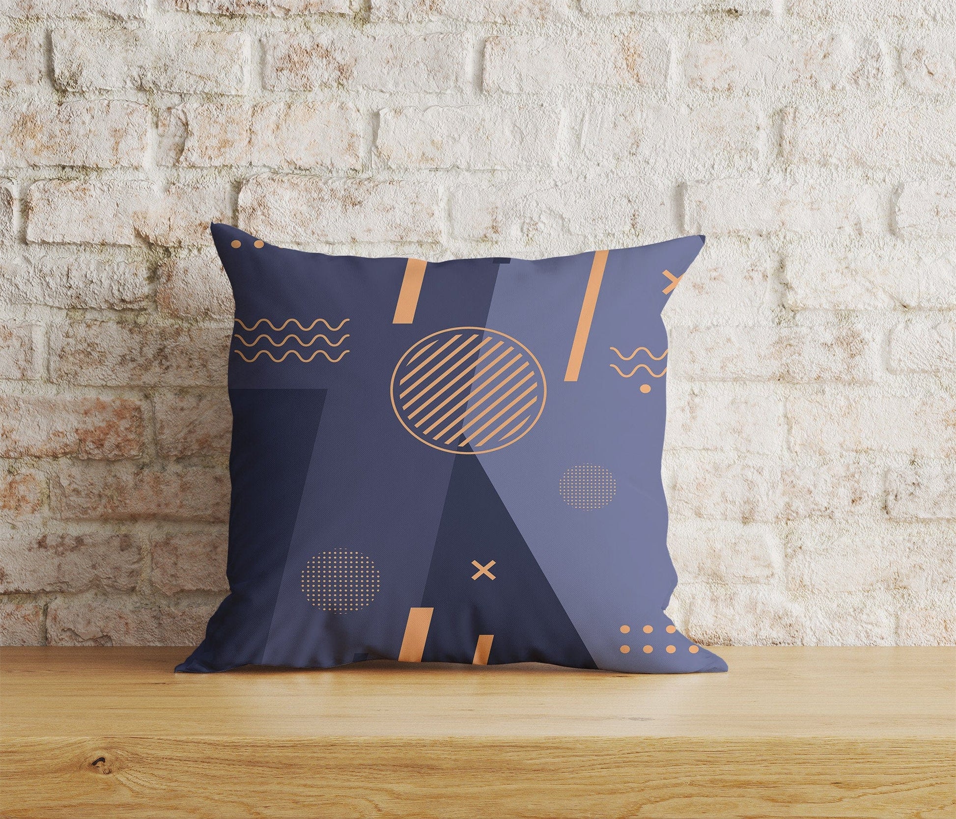 Onay Home Textile Cushion Covers 7 / 12 x 12 inch (30 x 30 cm) Double Side Abstract Geometric Cushion Covers Geometric Pillow Cover