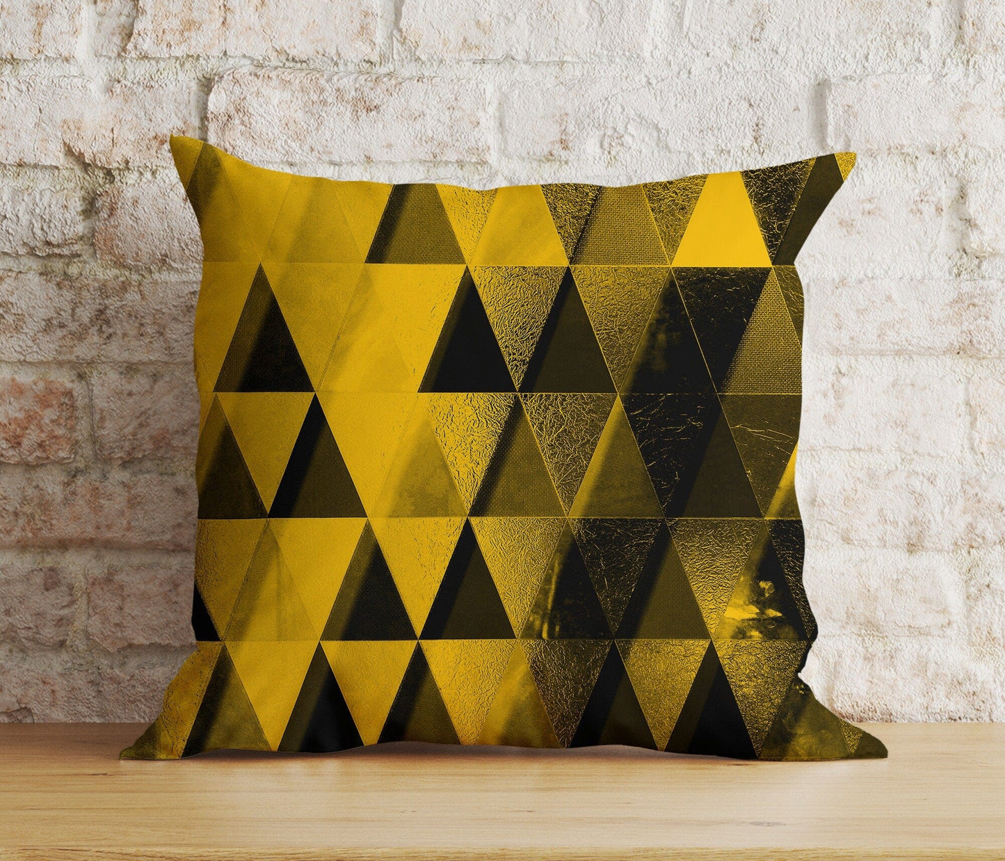 Onay Abstract Paint Effect Cushion Cover Brushed Stroke Pillow Cover