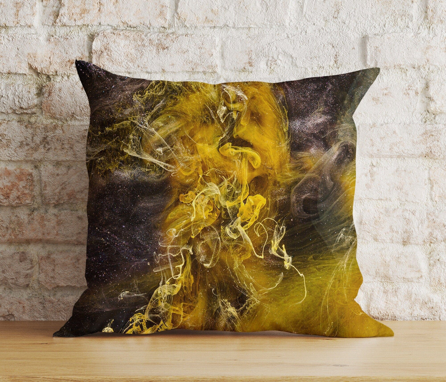 Onay Abstract Paint Effect Cushion Cover Brushed Stroke Pillow Cover