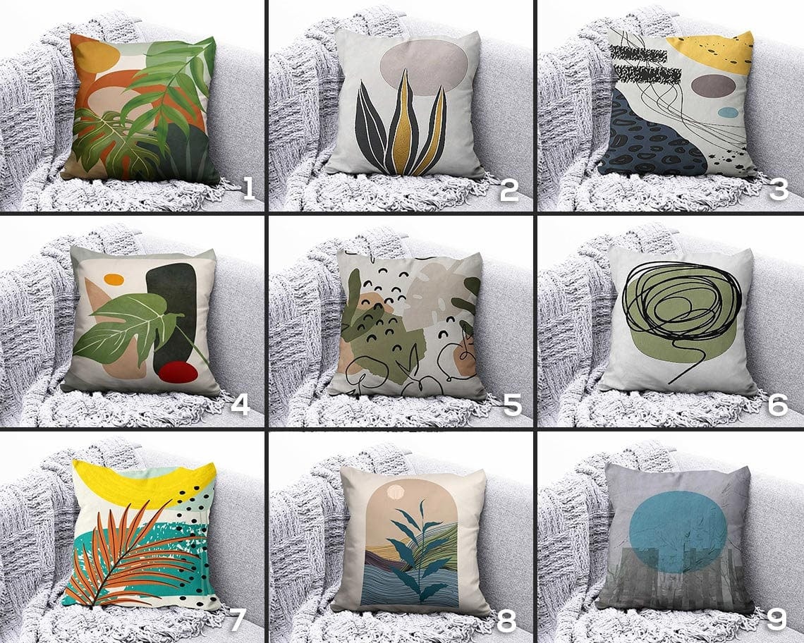 Onay Abstract Pillow Cover Farmhouse Style Pillow Top Decorative Modern Cushion Cover