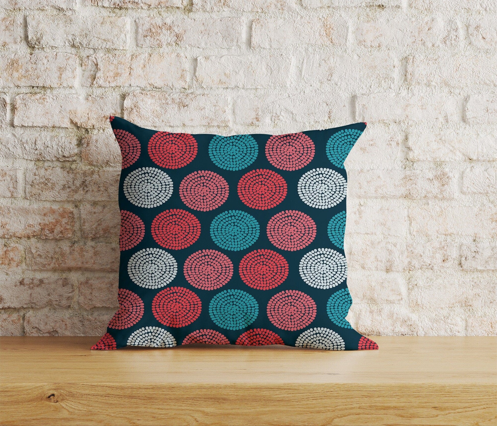 Onay Home Textile 4 / 12 x 12 inch (30 x 30 cm) Double Side Australian Aboriginal Dot Painting Cushion Cover
