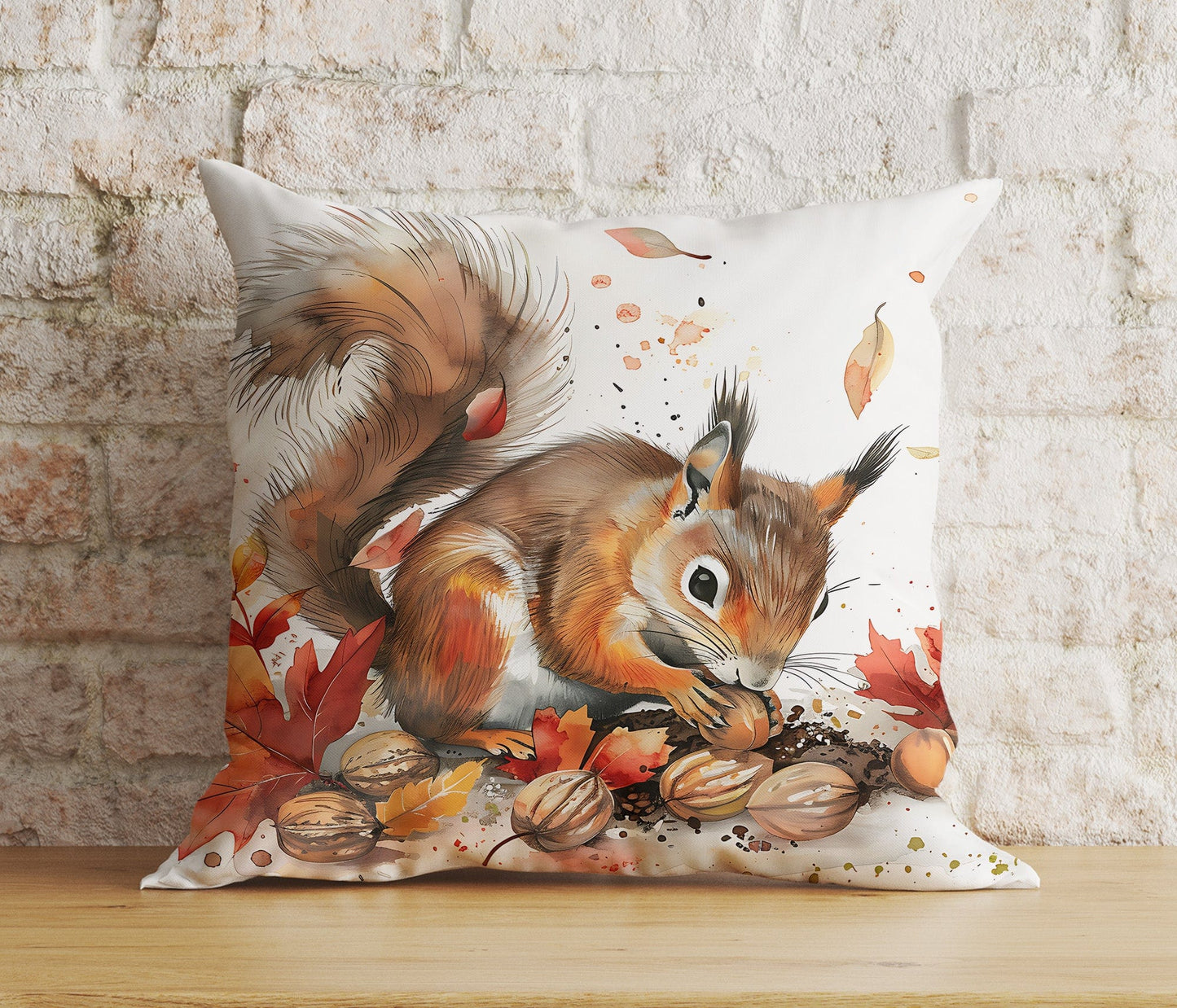 Onay Autumn Fall Trend Squirrel Throw Cushion Covers