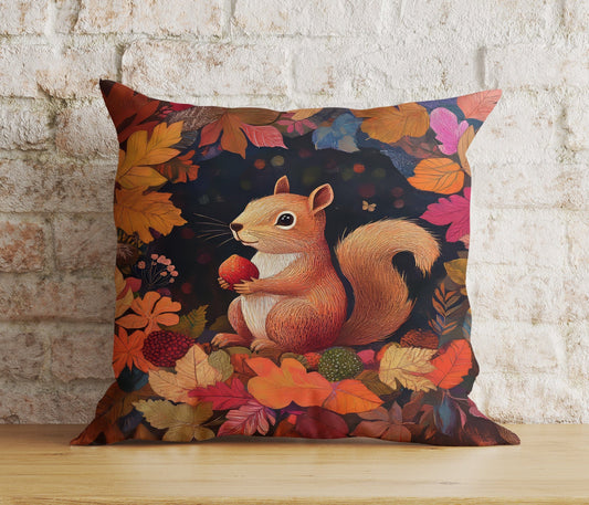 Onay Autumn Fall Trend Squirrel Throw Cushion Covers