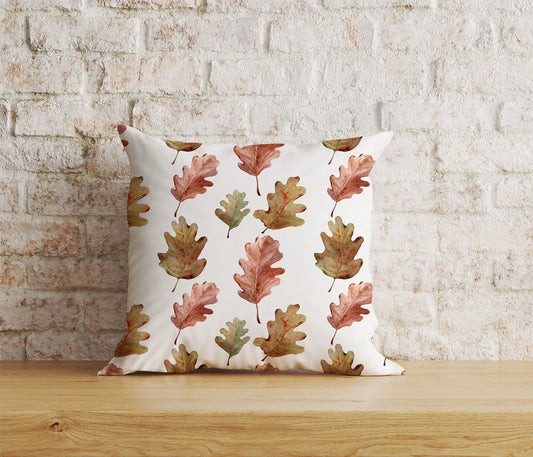 Onay Home Textile 1 / 12 x 12 inch (30 x 30 cm) Double Side Autumn Leaves Cushion Cover Autumn Tree Throw Cushions