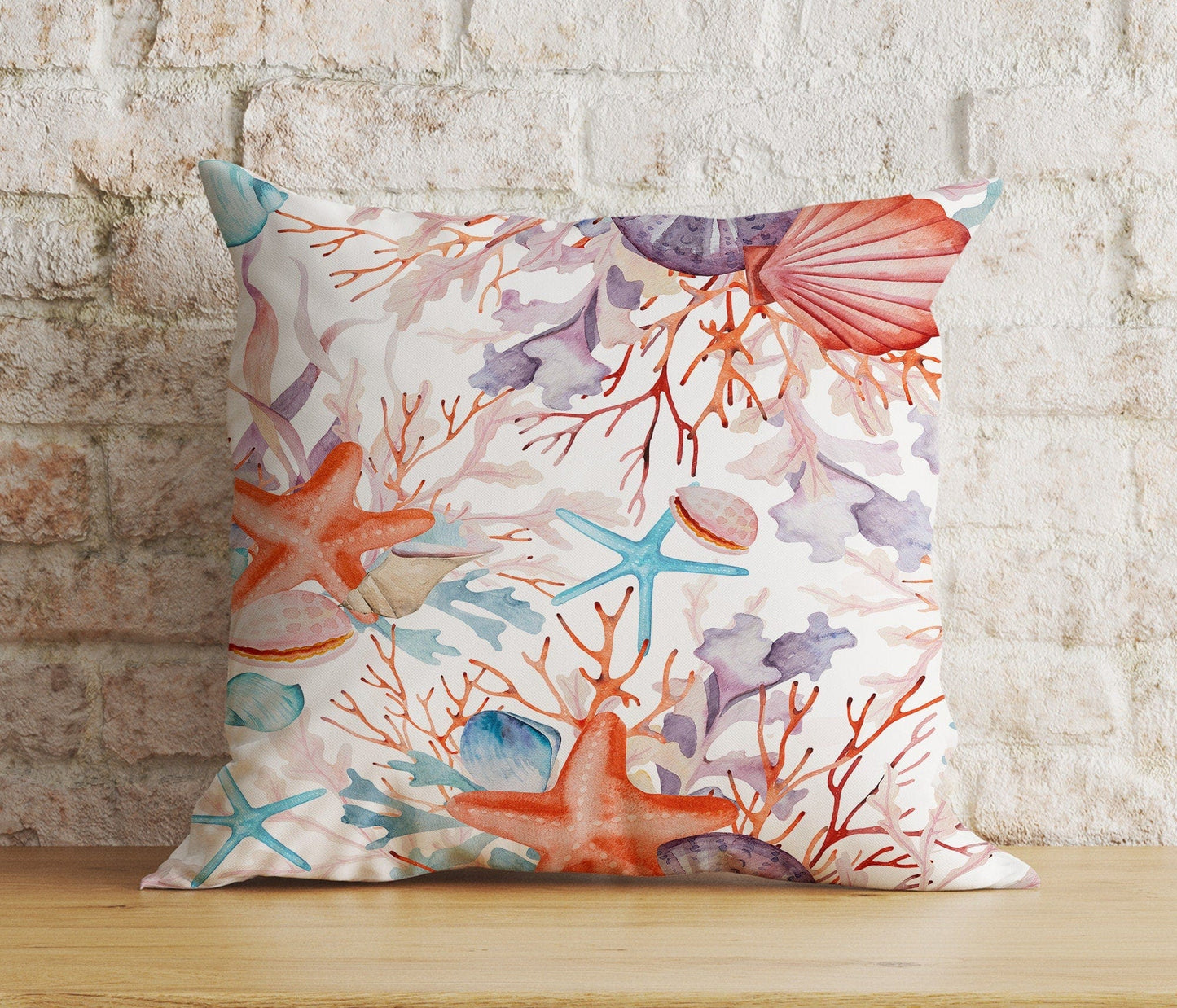 Onay 8 / 12 x 12 inch (30 x 30 cm) Beach Nautical Coastal Home Decoration Cushion Cover
