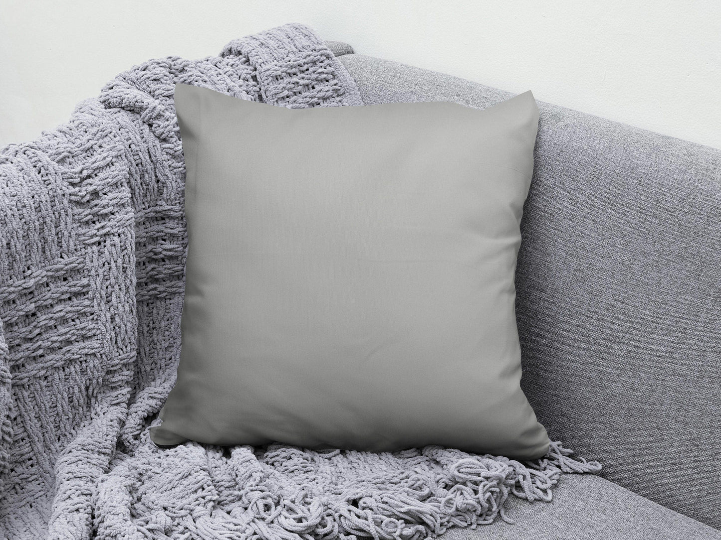 Onay 8 / 12 x 12 inch (30 x 30 cm) Black Gray Blue Red Orange Solid Color Cushion Cover
