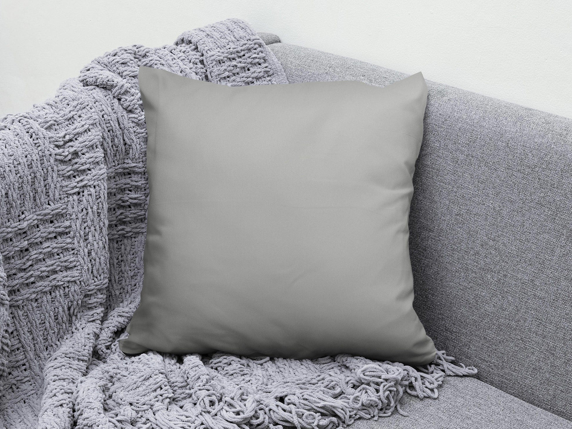 Onay 8 / 12 x 12 inch (30 x 30 cm) Black Gray Blue Red Orange Solid Color Cushion Cover