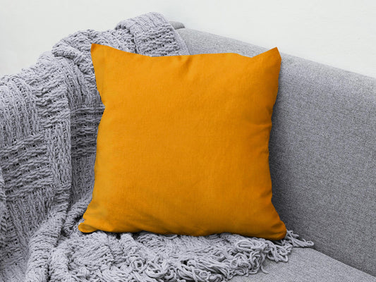 Onay 1 / 12 x 12 inch (30 x 30 cm) Black Gray Blue Red Orange Solid Color Cushion Cover