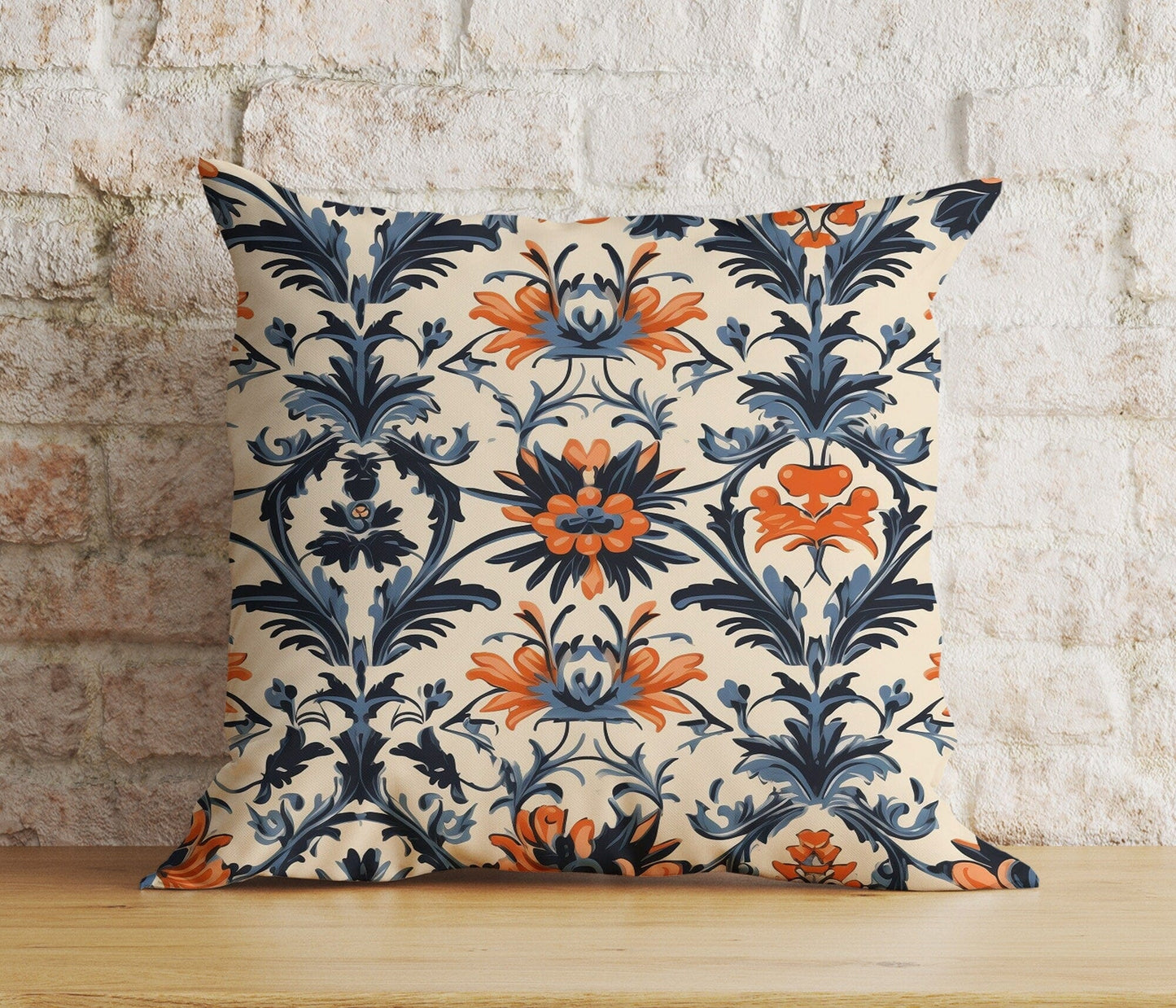 Onay 6 / 12 x 12 inch (30 x 30 cm) Double Side Blossom Floral Cushion Cover Colorful Flower Modern Euro Pillow Cover