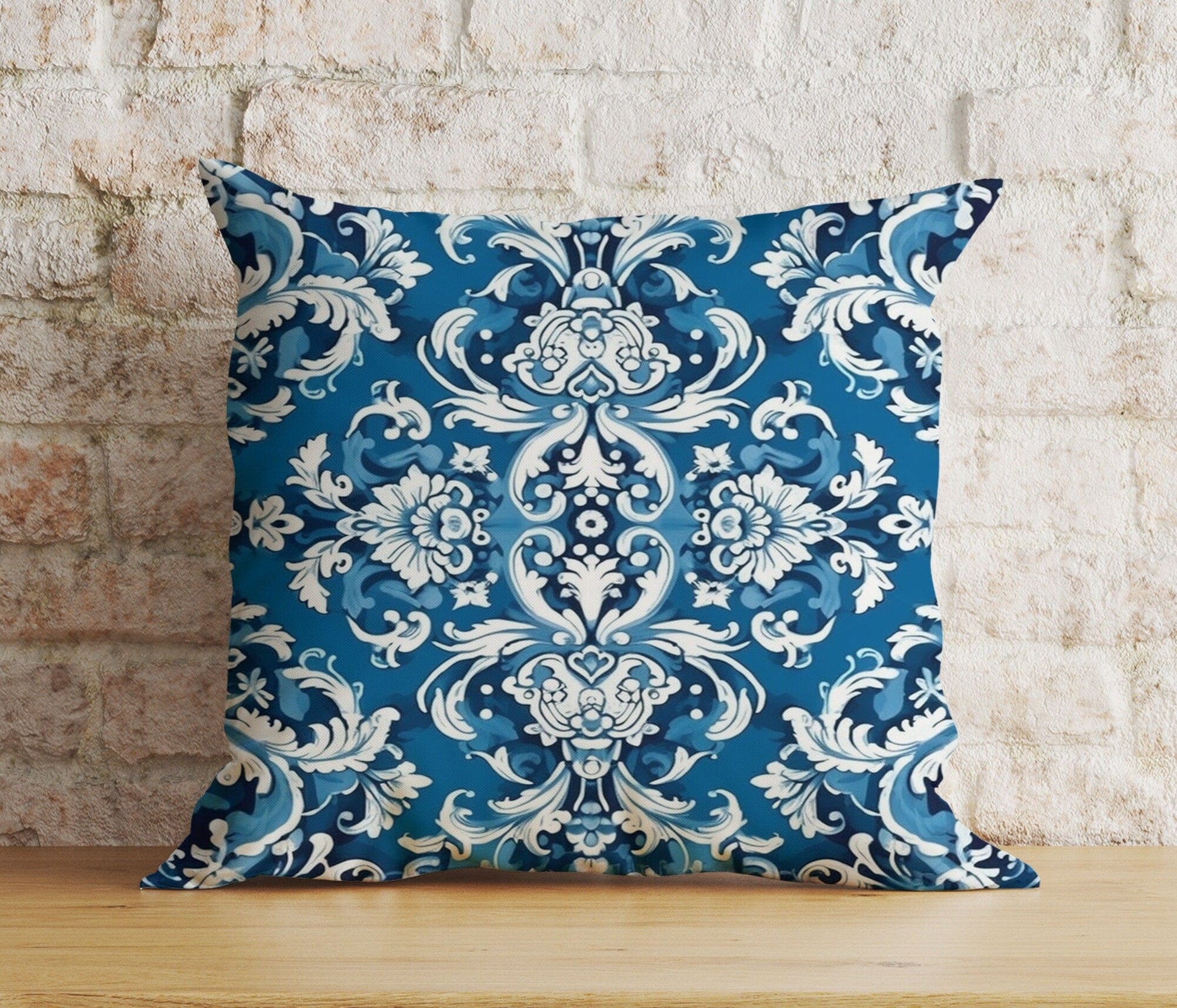 Onay 4 / 12 x 12 inch (30 x 30 cm) Double Side Blossom Floral Cushion Cover Colorful Flower Modern Euro Pillow Cover