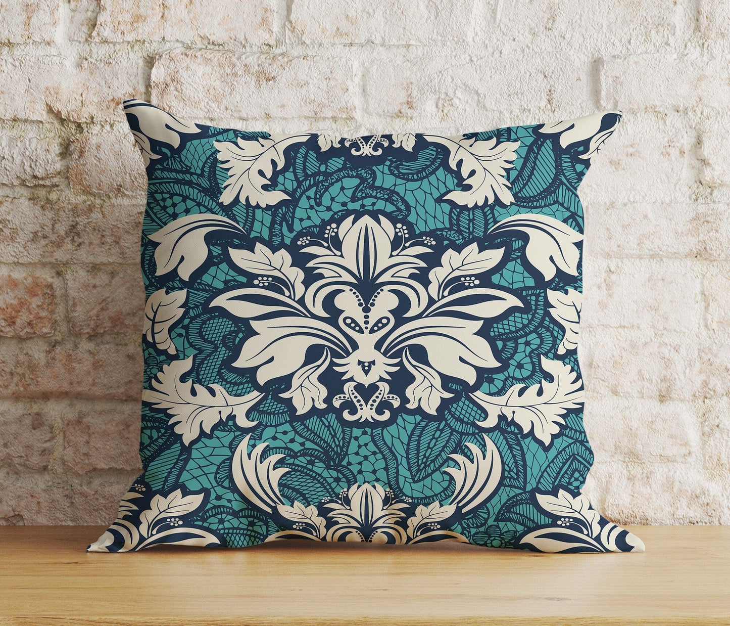 Onay 2 / 12 x 12 inch (30 x 30 cm) Double Side Blossom Floral Cushion Cover Colorful Flower Modern Euro Pillow Cover