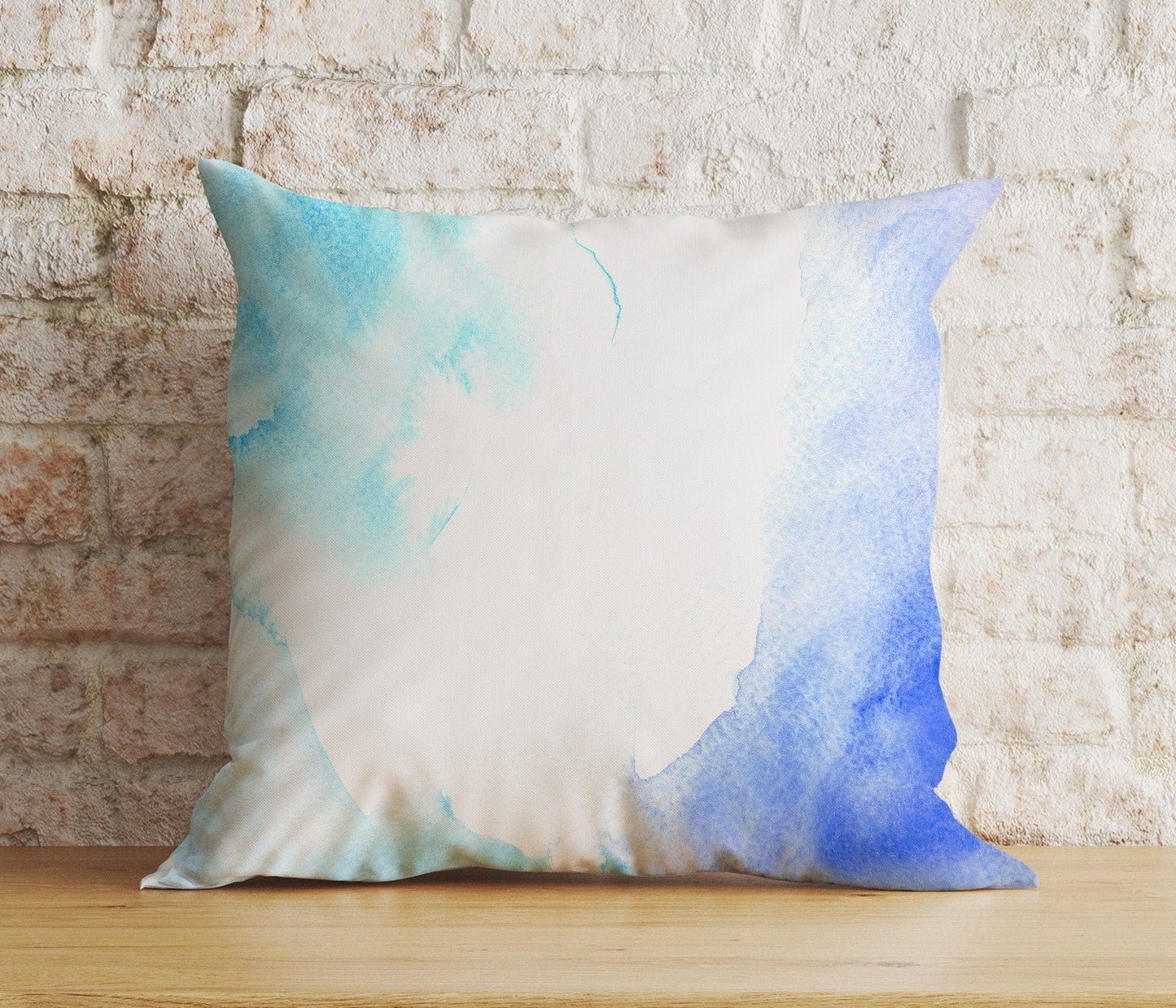 Onay 3 / 12 x 12 inch (30 x 30 cm) Double Side Blue Cloud Cushion Cover Navy Blue Bedroom Decorative Throw Pillow Cover