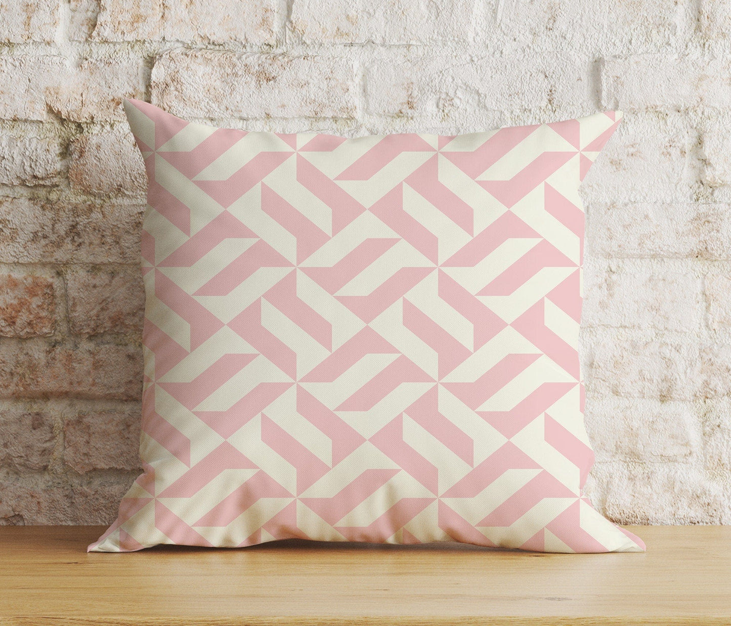 Onay 4 / 12 x 12 inch (30 x 30 cm) Double Side Blush Pale Pink Cushion Cover Bedroom Decoration Printed Euro Sham Cover