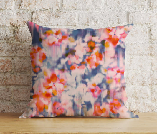 Onay Cushion Covers 1 / 12 x 12 inch (30 x 30 cm) Double Side Brush Stroke Cushion Cover Colourful Euro Sham Bedroom Throw Pillow Cover