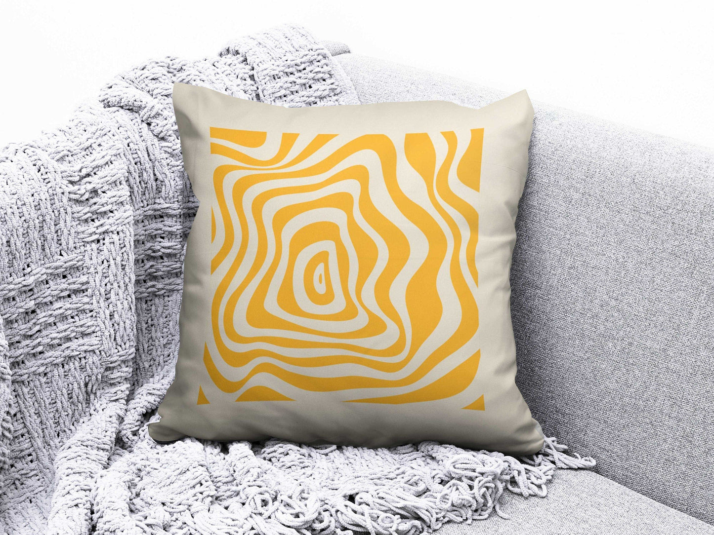 Onay Cushion Covers 4 / 12 x 12 inch (30 x 30 cm) Double Side Butterfly Cushion Cover Dragonfly Cushion Case Striped Throw Pillow