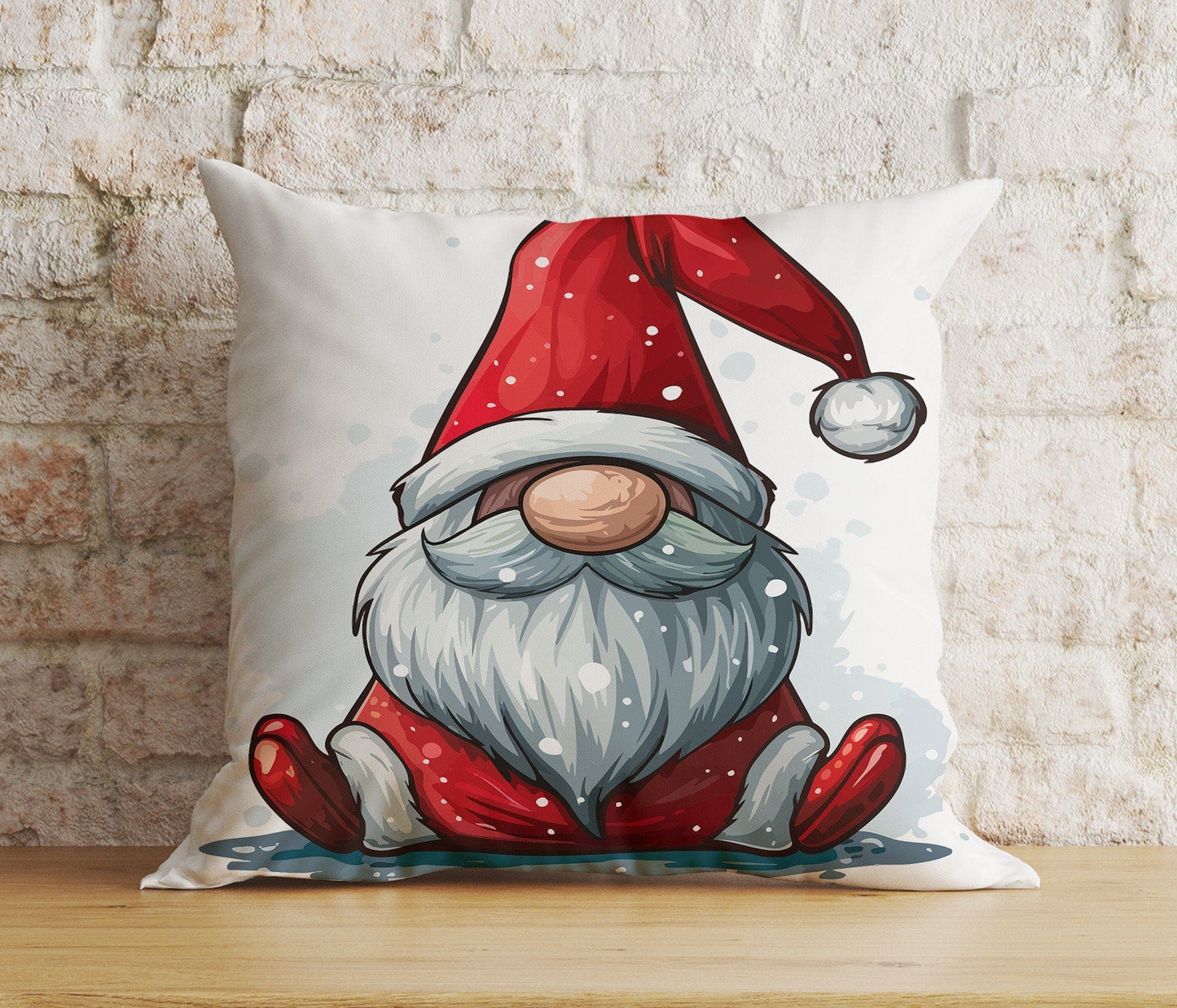 Onay 5 / 12 x 12 inch (30 x 30 cm) Double Side Christmas Cute Bear Penguins Cat Xmas Winter Cushion Cover