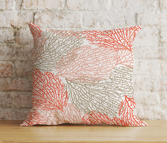Onay Cushion Covers Coastal Marine Pillow Cover Coral Bedroom Cushion Cover