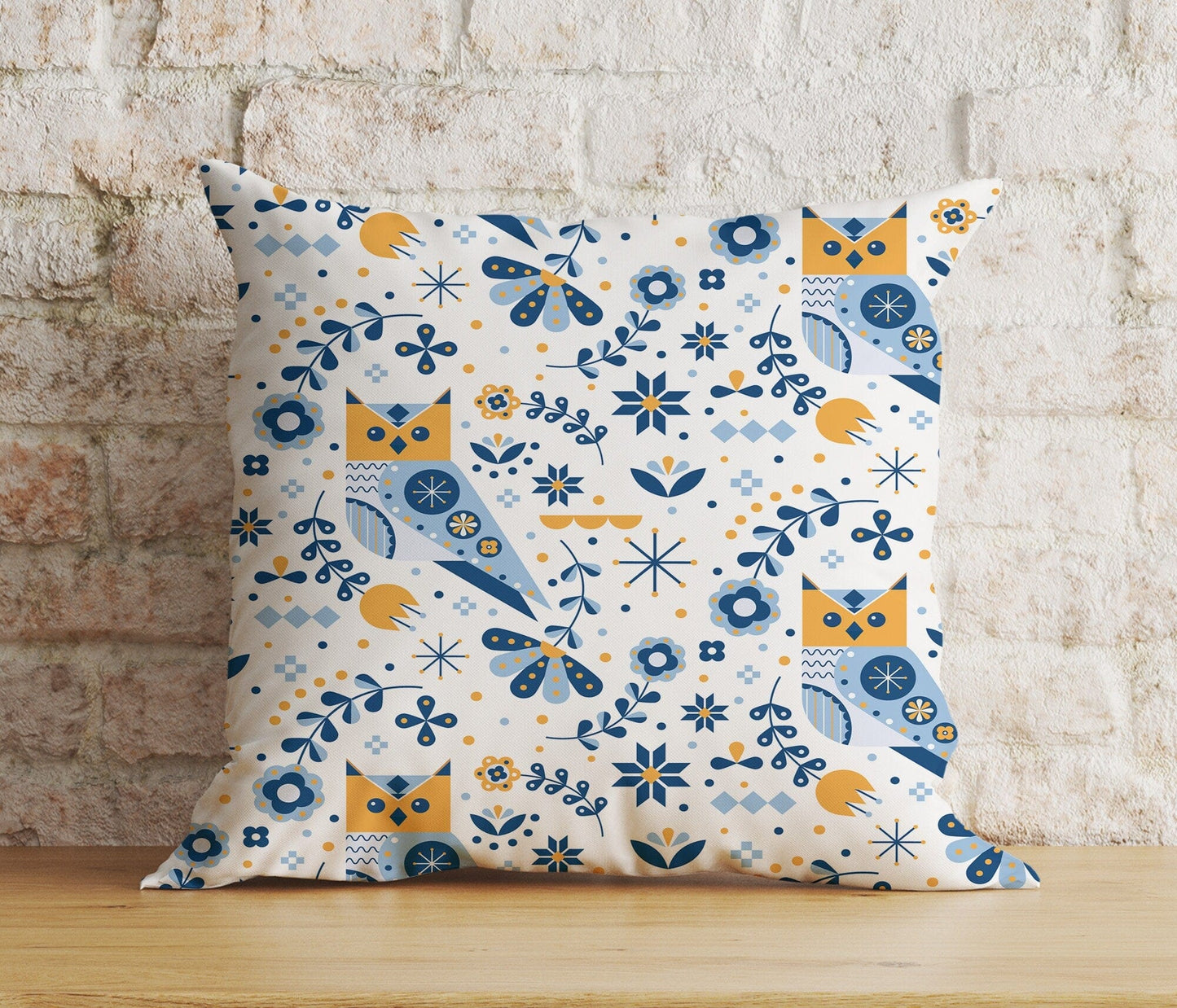 Onay Home Textile Cushion Covers 3 / 12 x 12 inch (30 x 30 cm) Double Side Colorful Retro Scandinavian Cushion Cover Minimalist Nordic