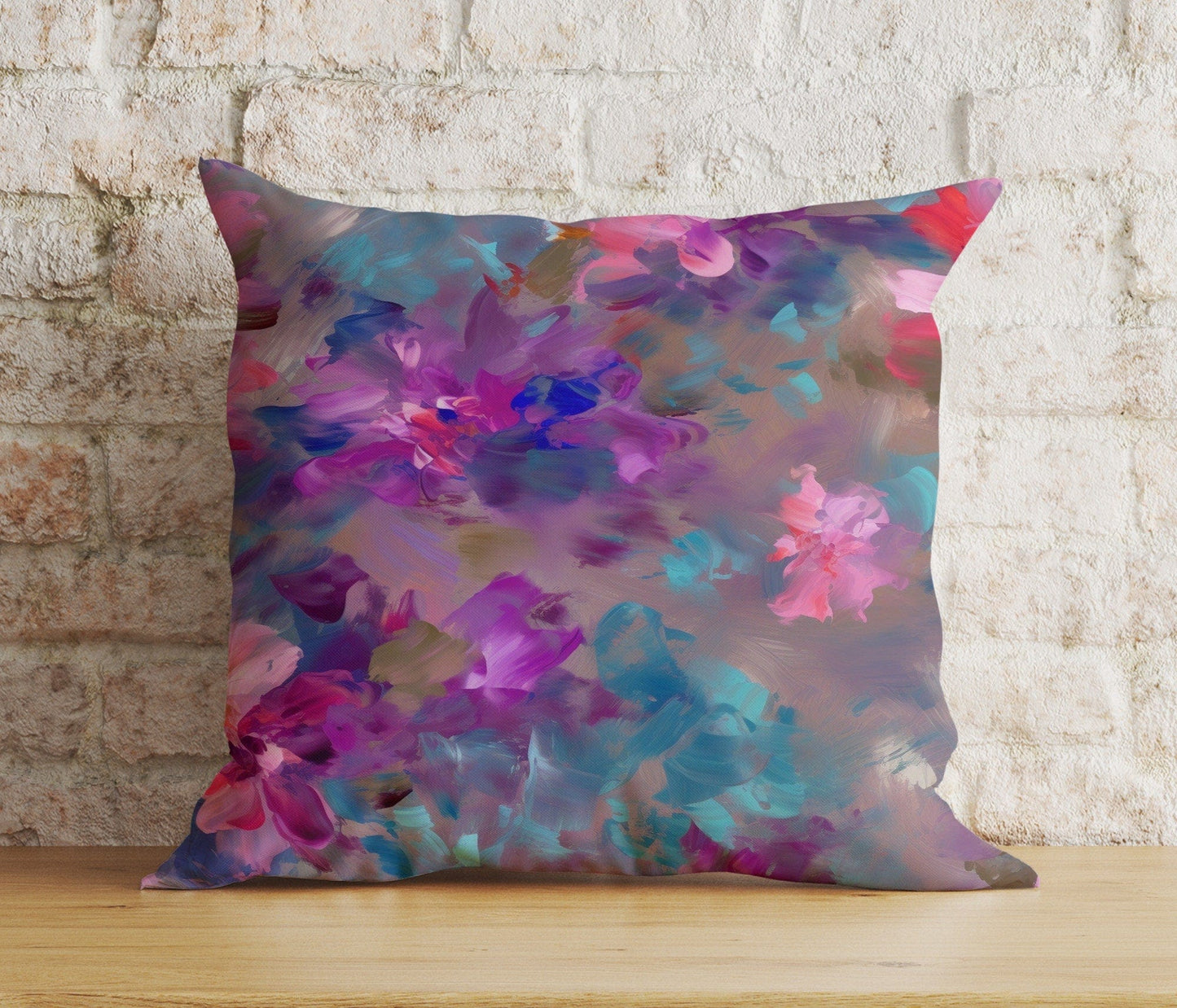 Onay Cushion Covers 8 / 12 x 12 inch (30 x 30 cm) Double Side Colourful Abstract Cushion Covers Trendy Artistic Pillow Cover