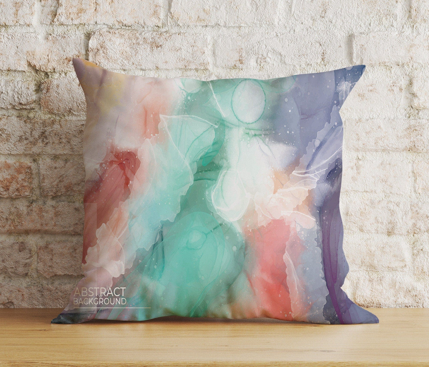 Onay Cushion Covers 4 / 12 x 12 inch (30 x 30 cm) Double Side Colourful Abstract Cushion Covers Trendy Artistic Pillow Cover