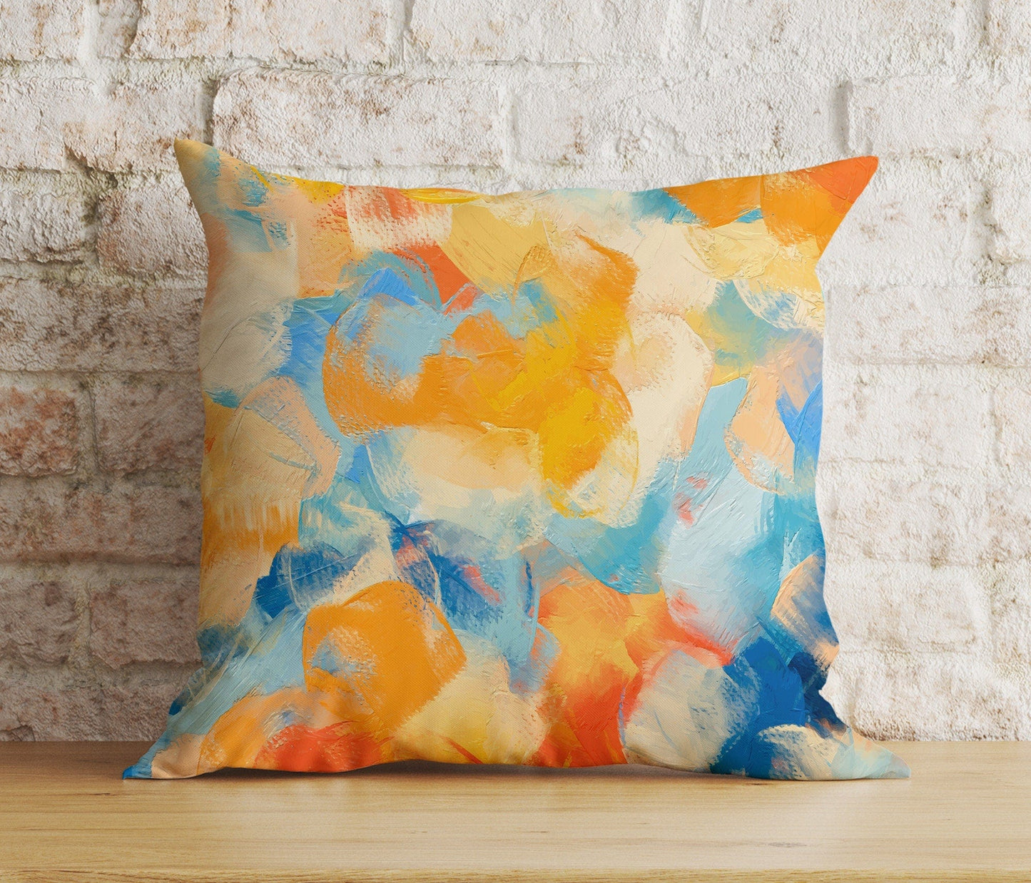 Onay Cushion Covers 2 / 12 x 12 inch (30 x 30 cm) Double Side Colourful Abstract Cushion Covers Trendy Artistic Pillow Cover