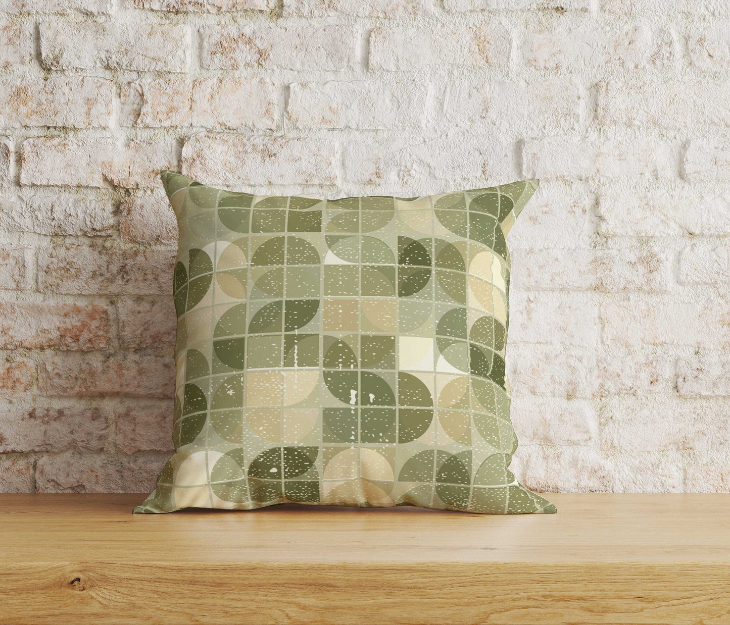 Onay Home Textile Cushion Covers 6 / 12 x 12 inch (30 x 30 cm) Double Side Colourful Mid Century Cushion Cover Hexagon Throw Pillow