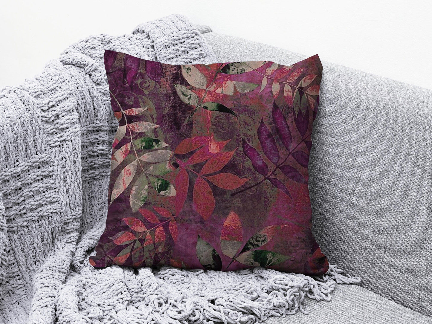 Onay Cushion Covers 6 / 12 x 12 inch (30 x 30 cm) Double Side Colourful Mid Century Modern Pillow Cover Abstract Cushion Cover