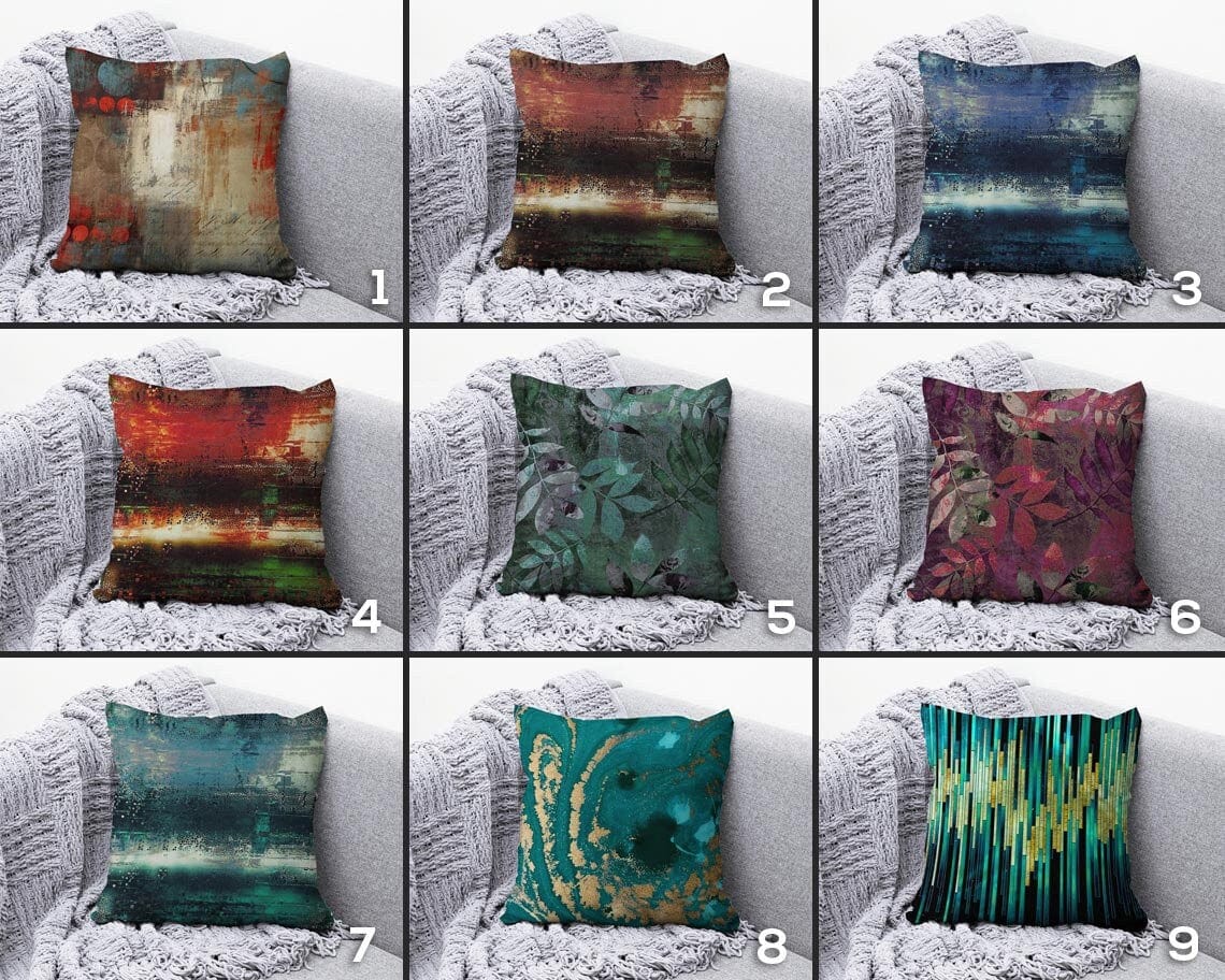 Onay Cushion Covers Colourful Mid Century Modern Pillow Cover Abstract Cushion Cover