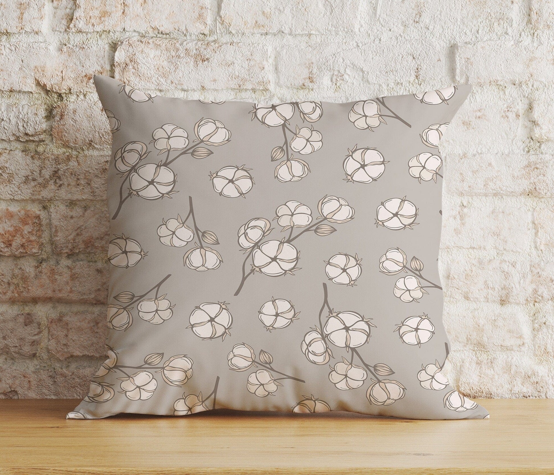 Onay Home Textile Cushion Covers 5 / 12 x 12 inch (30 x 30 cm) Double Side Cotton Design Cushion Covers Minimalist Pillow Cover