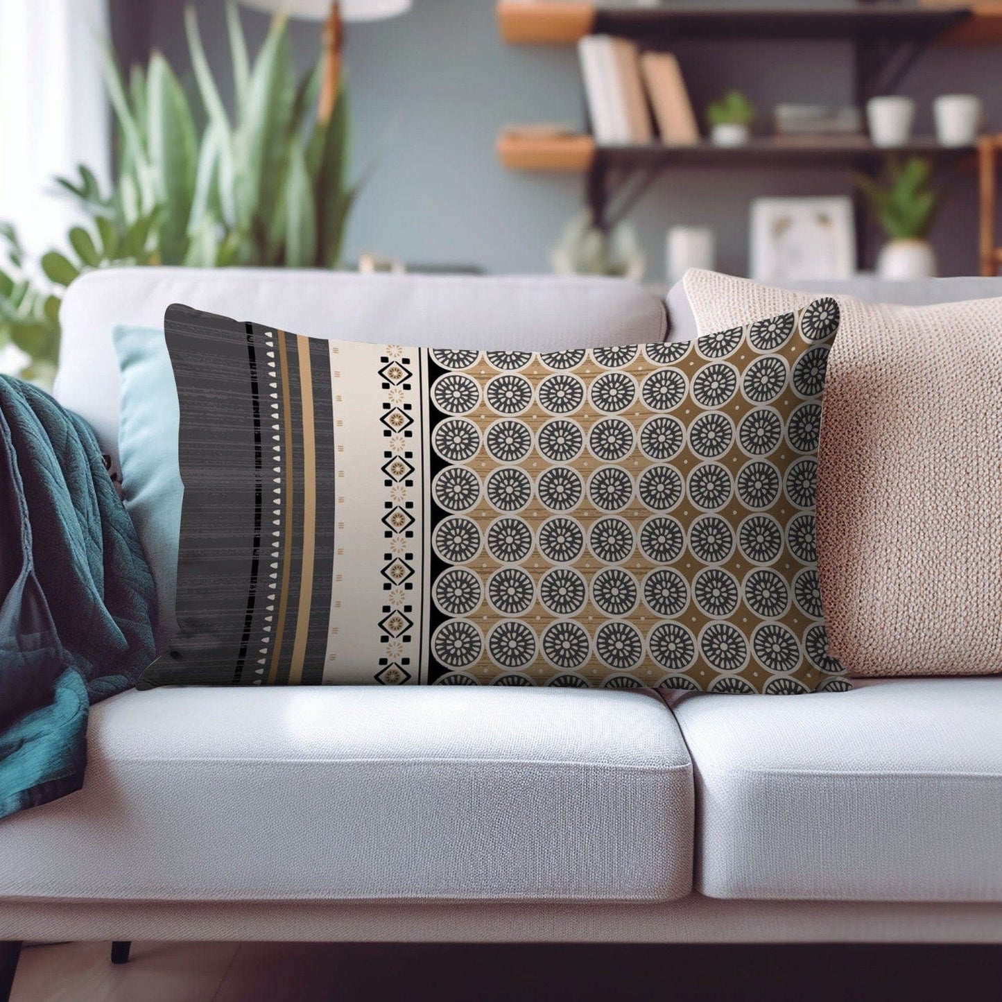 Onay Cushion Covers 3 / 12 x 16 inches (30 x 40 cm) Cultural Rectangular Cushion Covers to Enhance Your Home Decor
