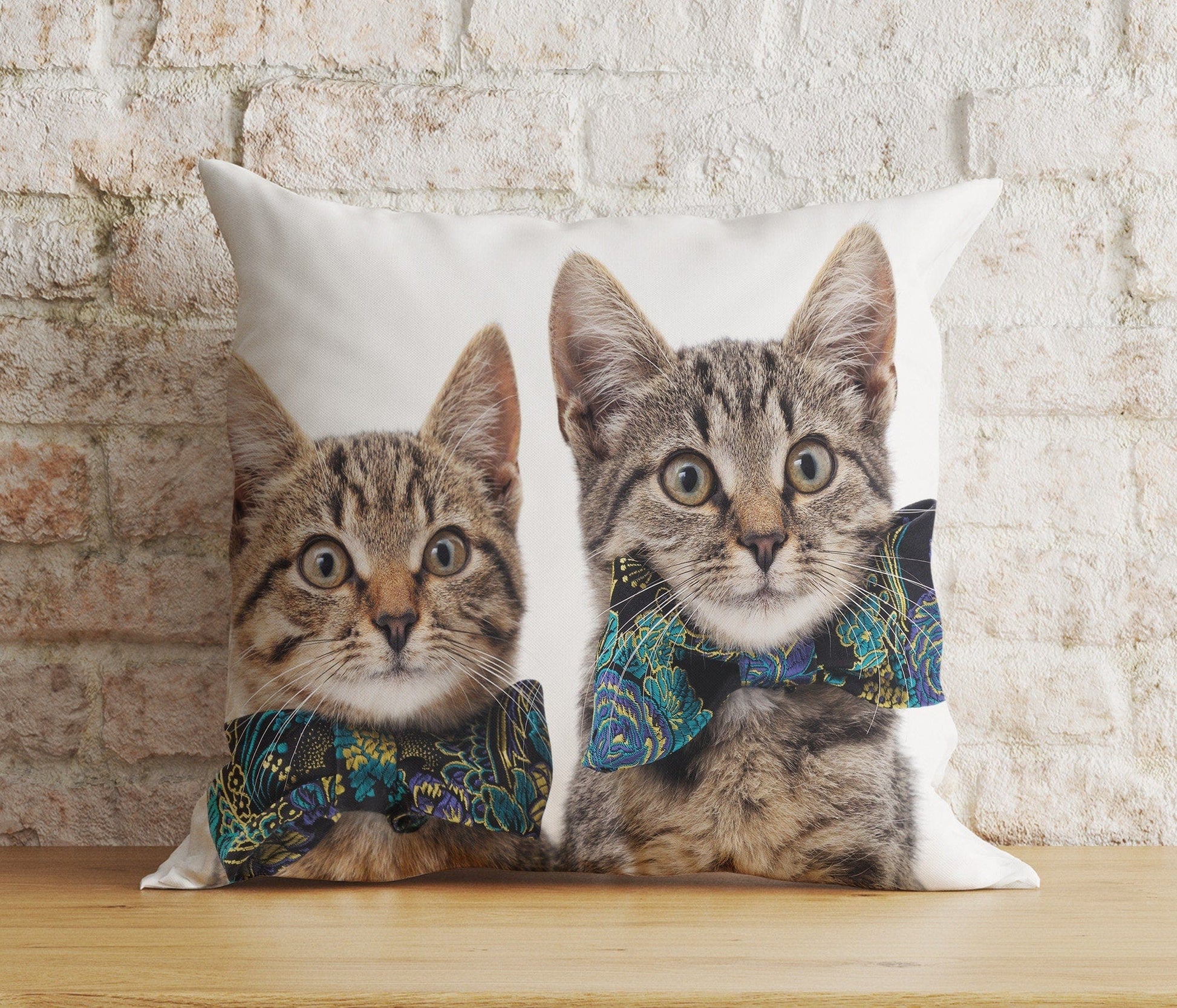 Onay 3 / 12 x 12 inch (30 x 30 cm) Double Side Cute Cat Kitty Kitten Animal Decoration Cushion Cover