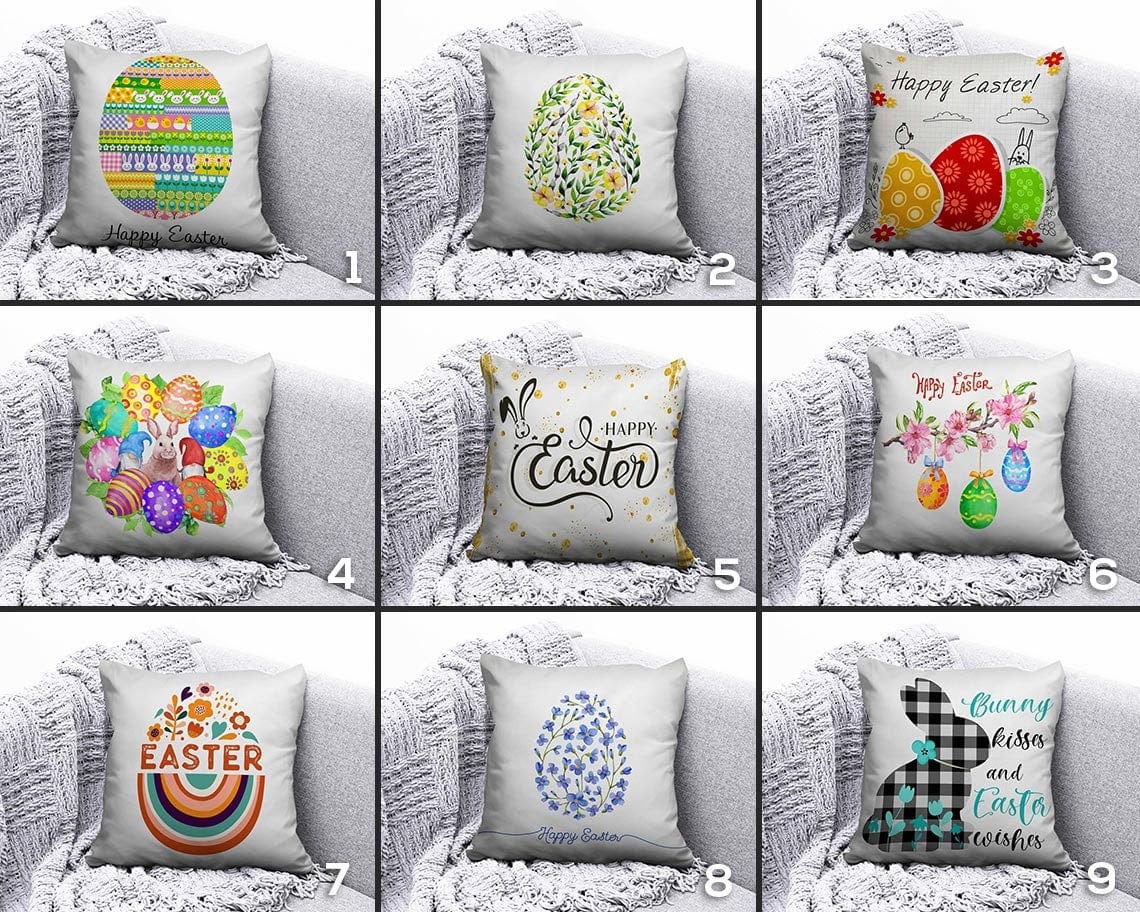 Onay Easter Bunny Home Decor Home Gift Cushion Cover