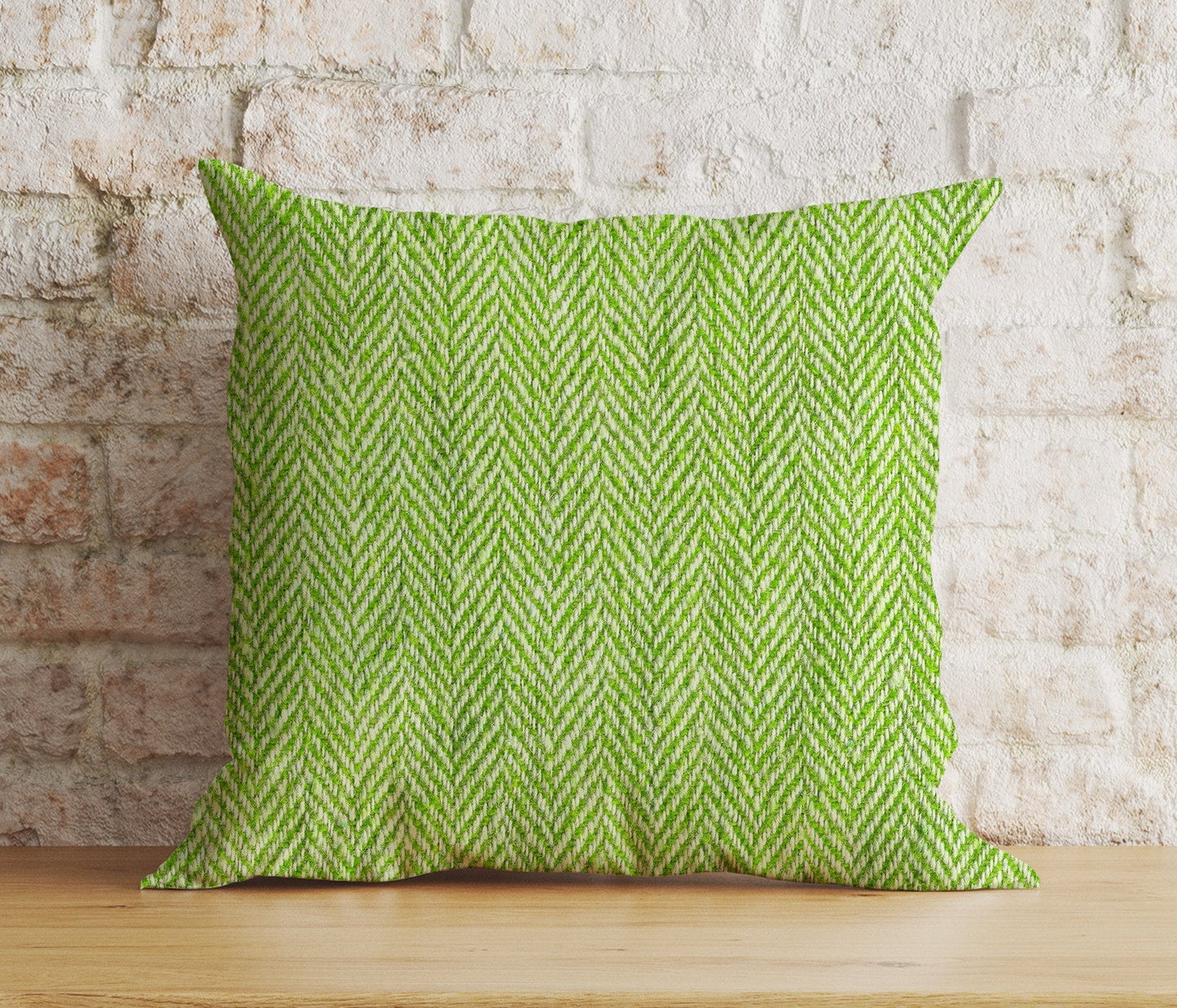 Onay 5 / 12 x 12 inch (30 x 30 cm) Double Side Herringbone Printed Colorful Decorative Cushion Cover