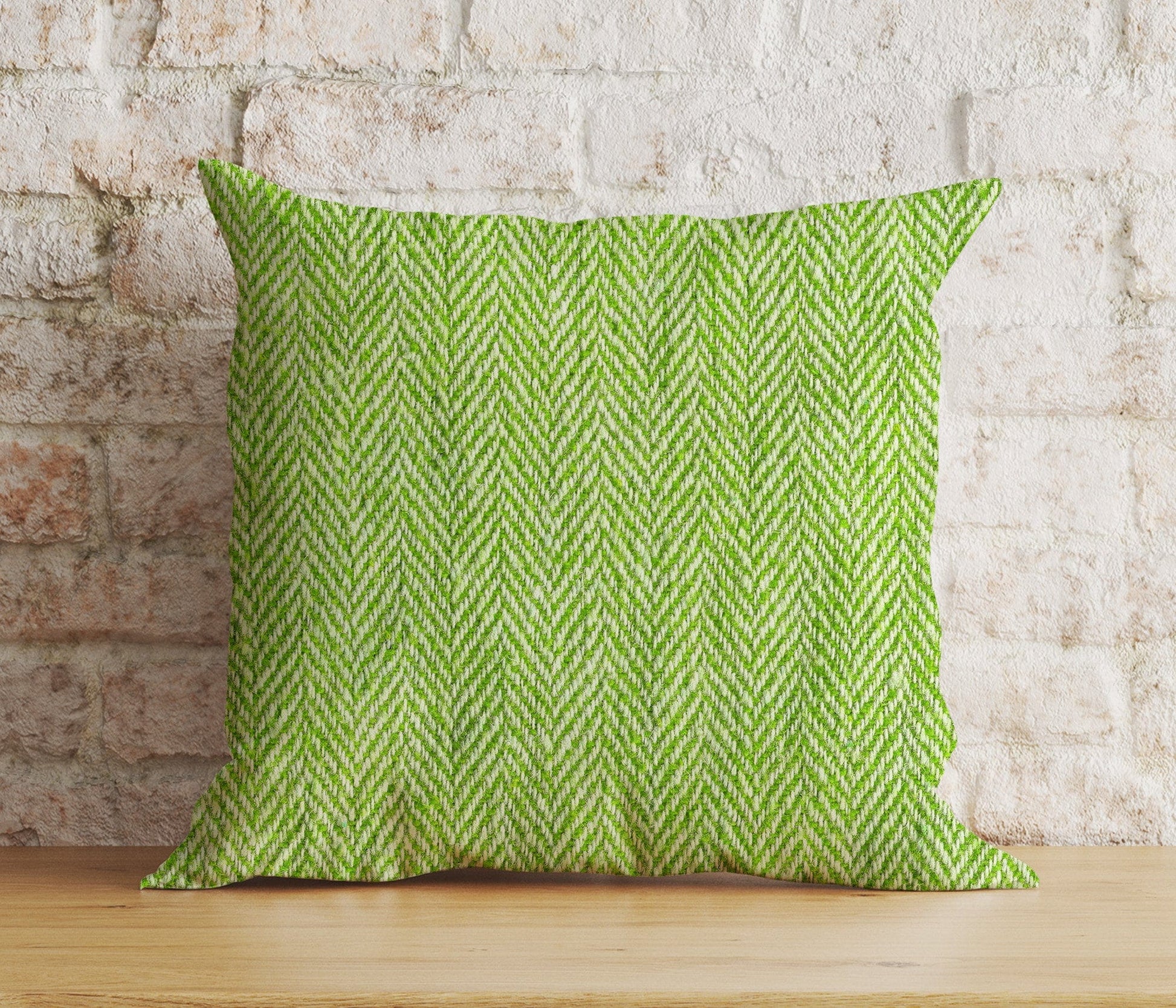 Onay 5 / 12 x 12 inch (30 x 30 cm) Double Side Herringbone Printed Colorful Decorative Cushion Cover