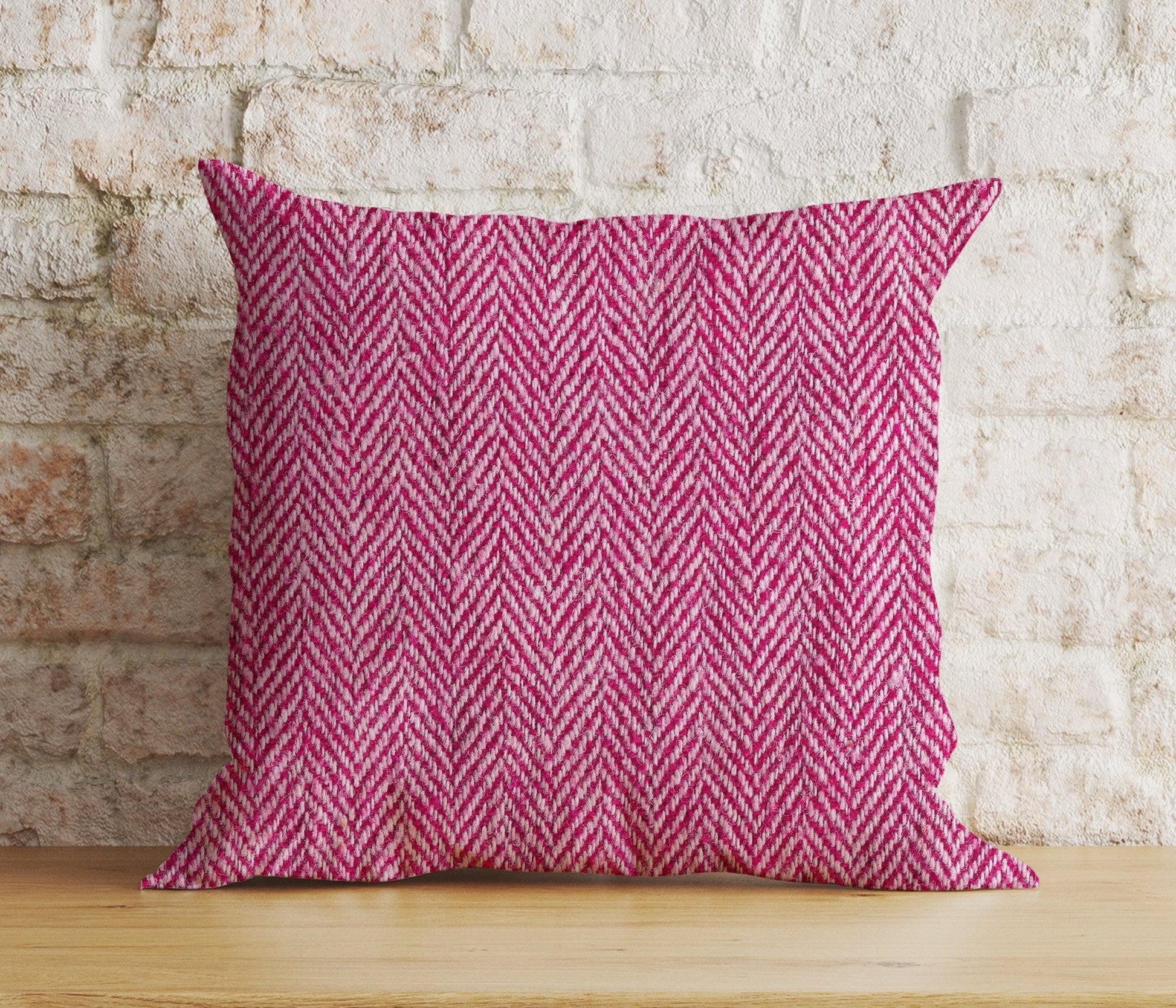 Onay 6 / 12 x 12 inch (30 x 30 cm) Double Side Herringbone Printed Colorful Decorative Cushion Cover