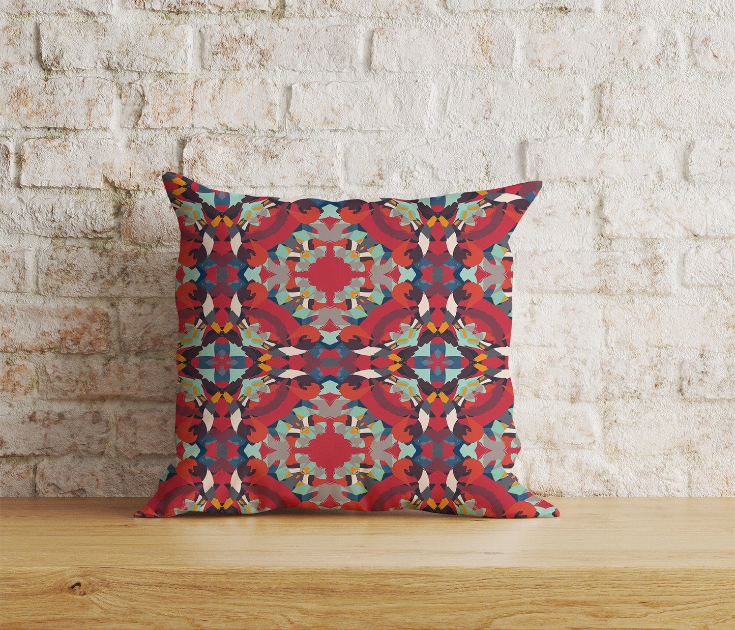 Onay Home Textile Cushion Covers 5 / 12 x 12 inch (30 x 30 cm) Double Side Kilim Ethnic Cushion Cover Traditional Rug Pillow Cover