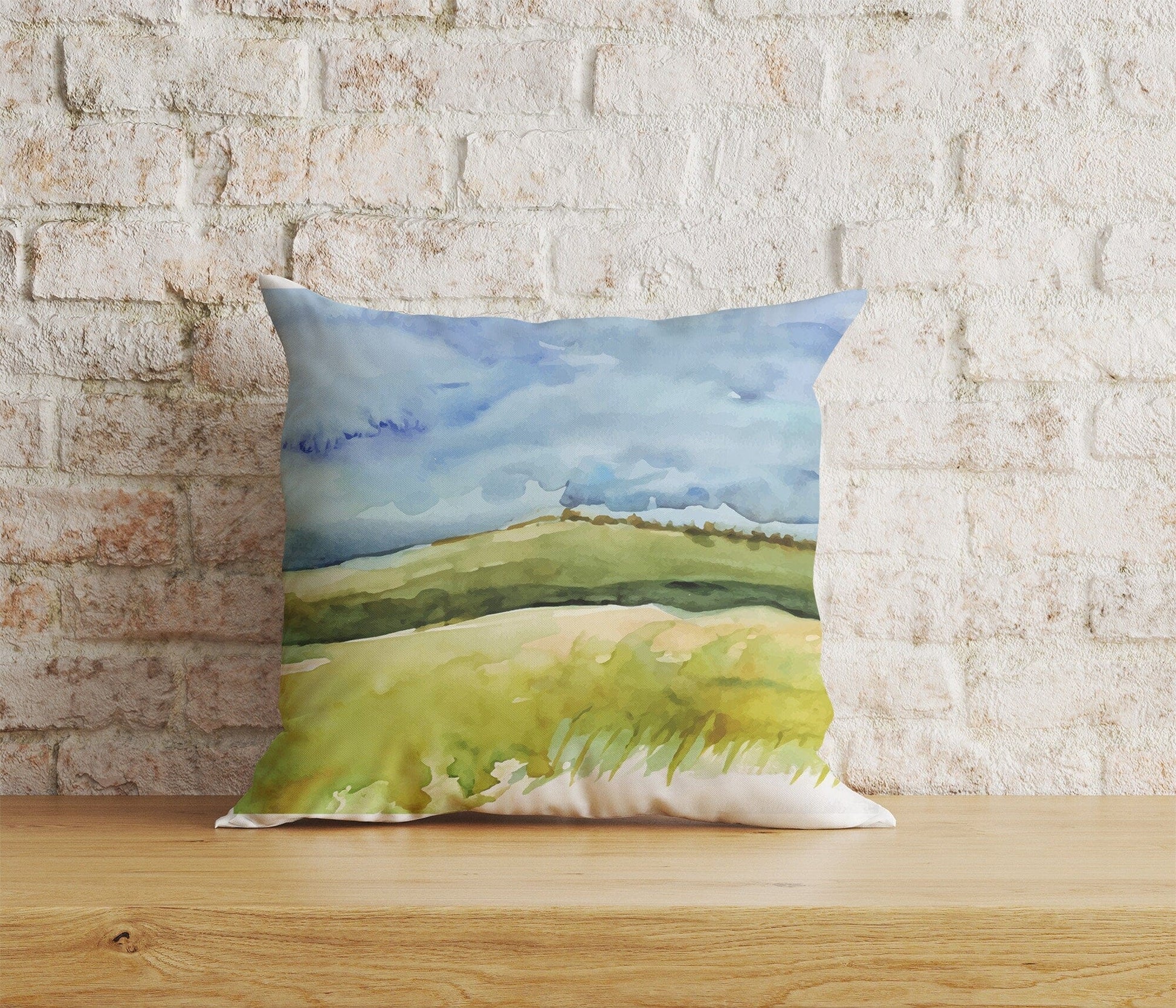 Onay Home Textile Cushion Covers 5 / 12 x 12 inch (30 x 30 cm) Double Side Landscape Pillow Cover Trees Pillowcase Forest Throw Pillows