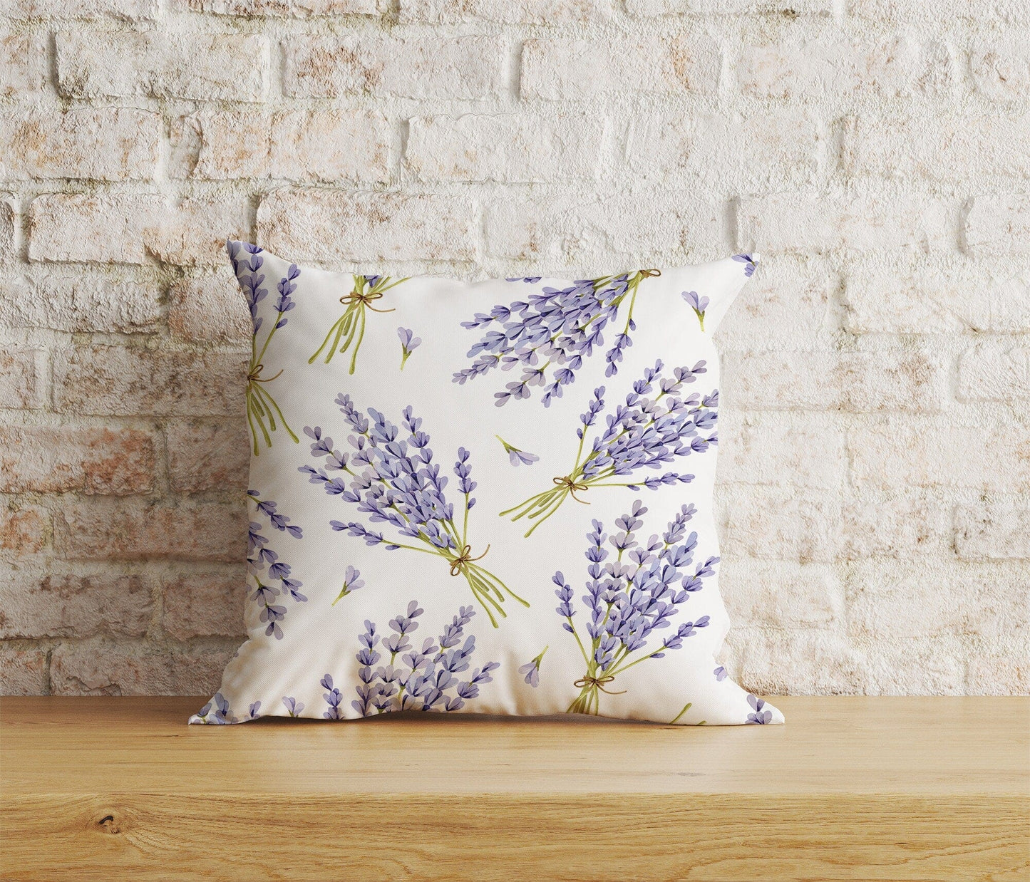 Onay Home Textile Cushion Covers 8 / 12 x 12 inch (30 x 30 cm) Double Side Lavender Cushion Cover Purple Pillow Case Lilac Cushion Case