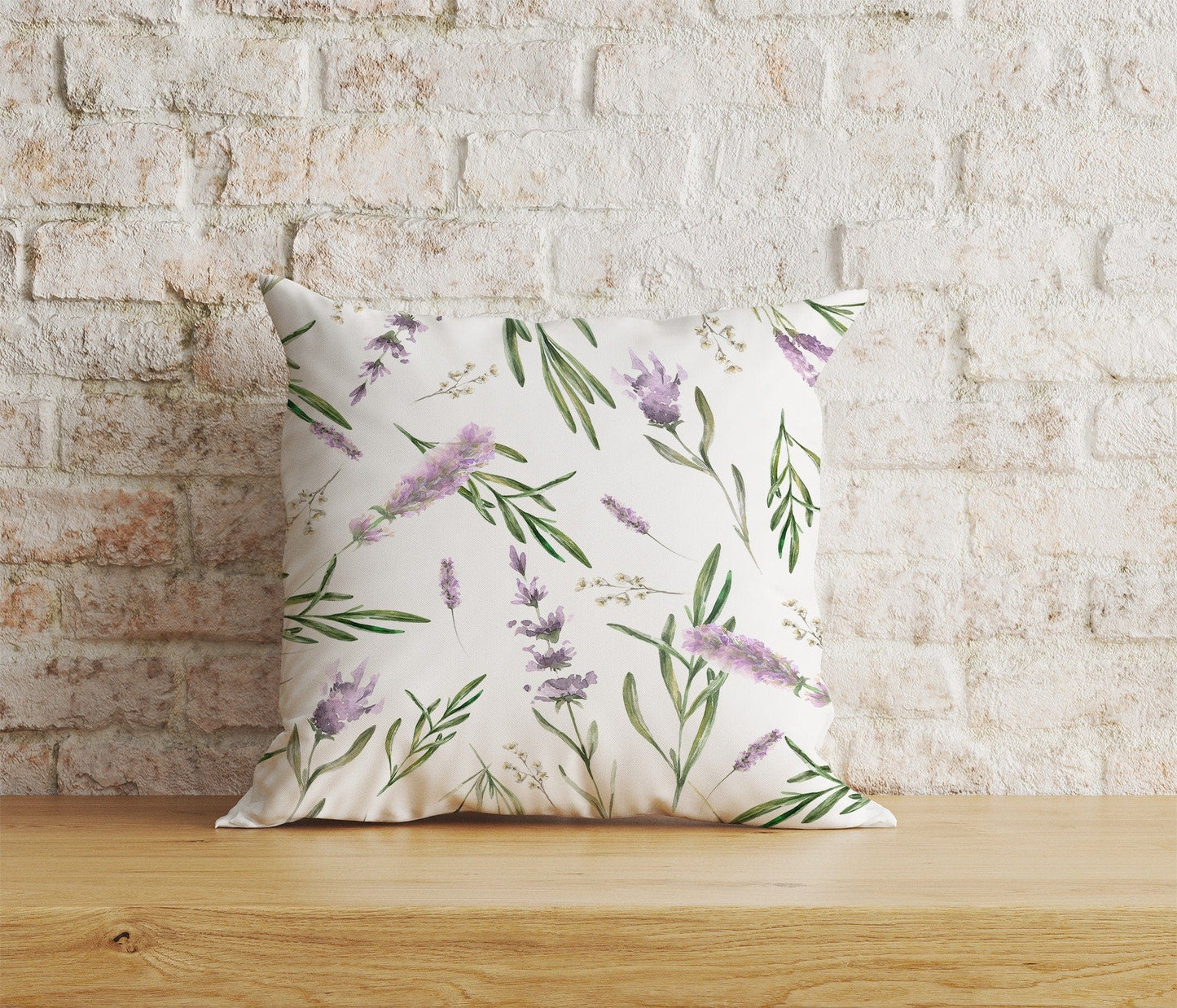 Onay Home Textile Cushion Covers 5 / 12 x 12 inch (30 x 30 cm) Double Side Lavender Cushion Cover Purple Pillow Case Lilac Cushion Case
