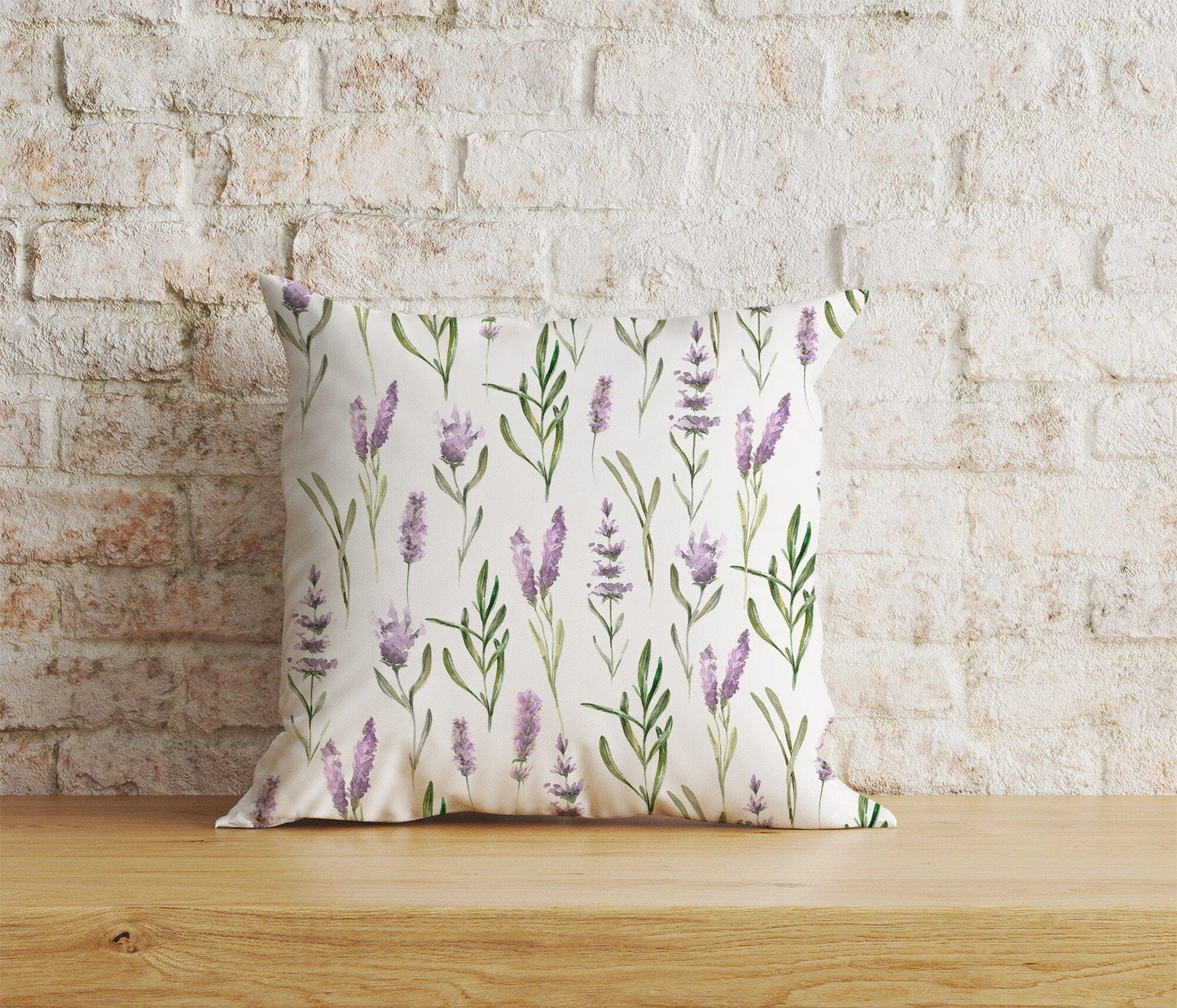 Onay Home Textile Cushion Covers 4 / 12 x 12 inch (30 x 30 cm) Double Side Lavender Cushion Cover Purple Pillow Case Lilac Cushion Case